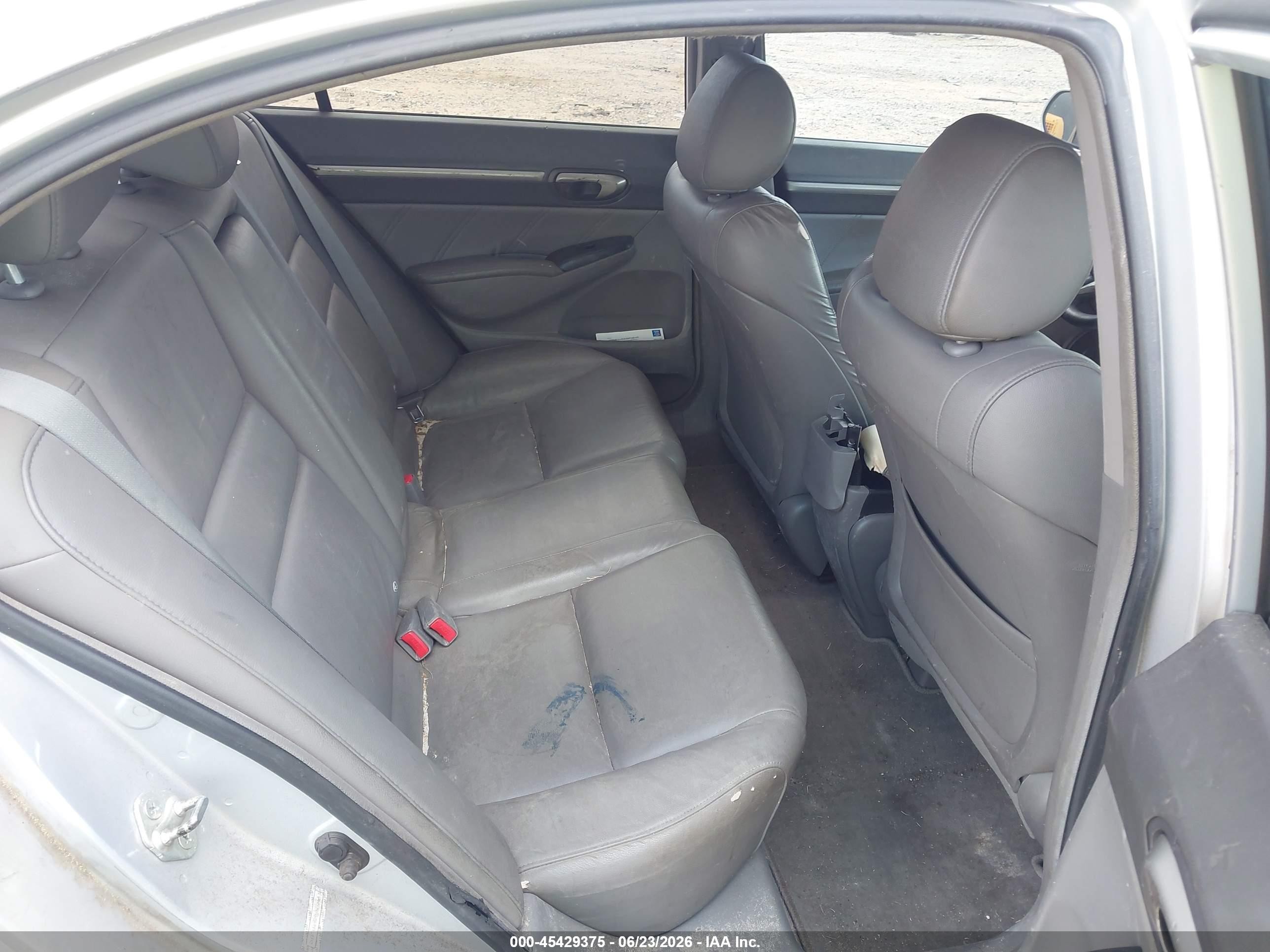 2009 Honda Civic Ex-l Silver vin: 2HGFA16929H527664