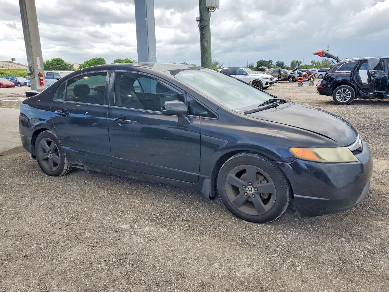 2008 Honda Civic Exl Black vin: 2HGFA16938H324426