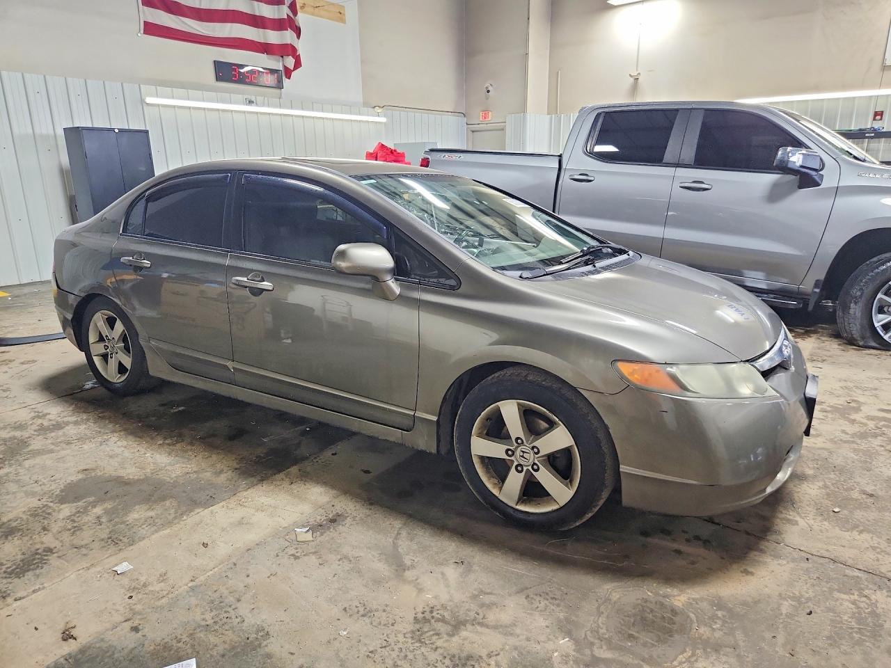 2008 Honda Civic Exl Gray vin: 2HGFA16938H329545