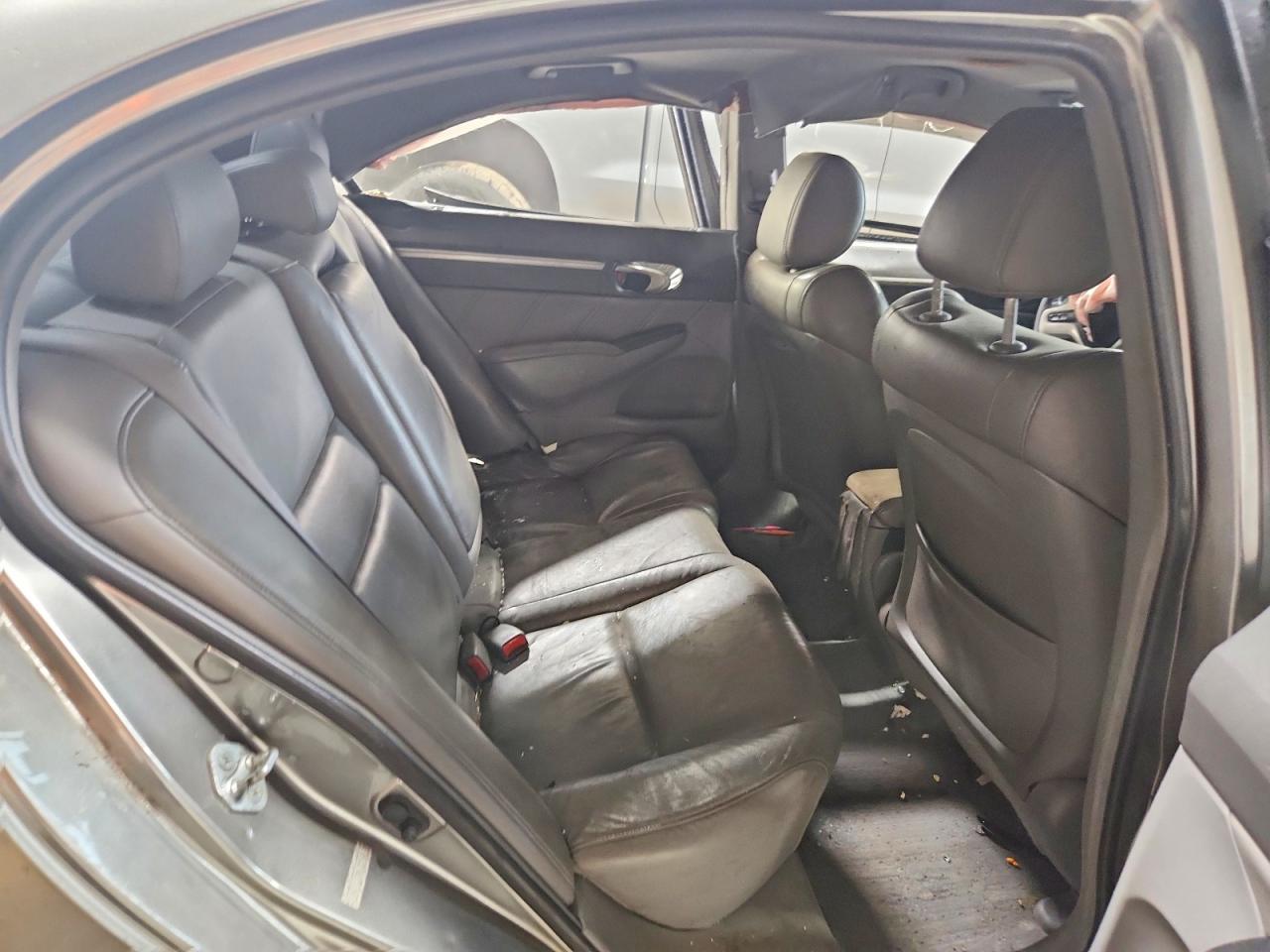 2008 Honda Civic Exl Gray vin: 2HGFA16938H329545
