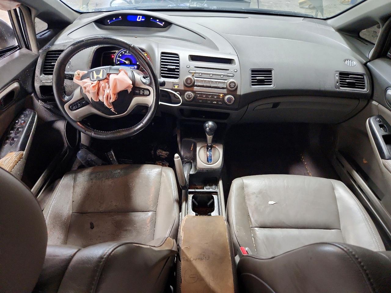 2008 Honda Civic Exl Gray vin: 2HGFA16938H329545
