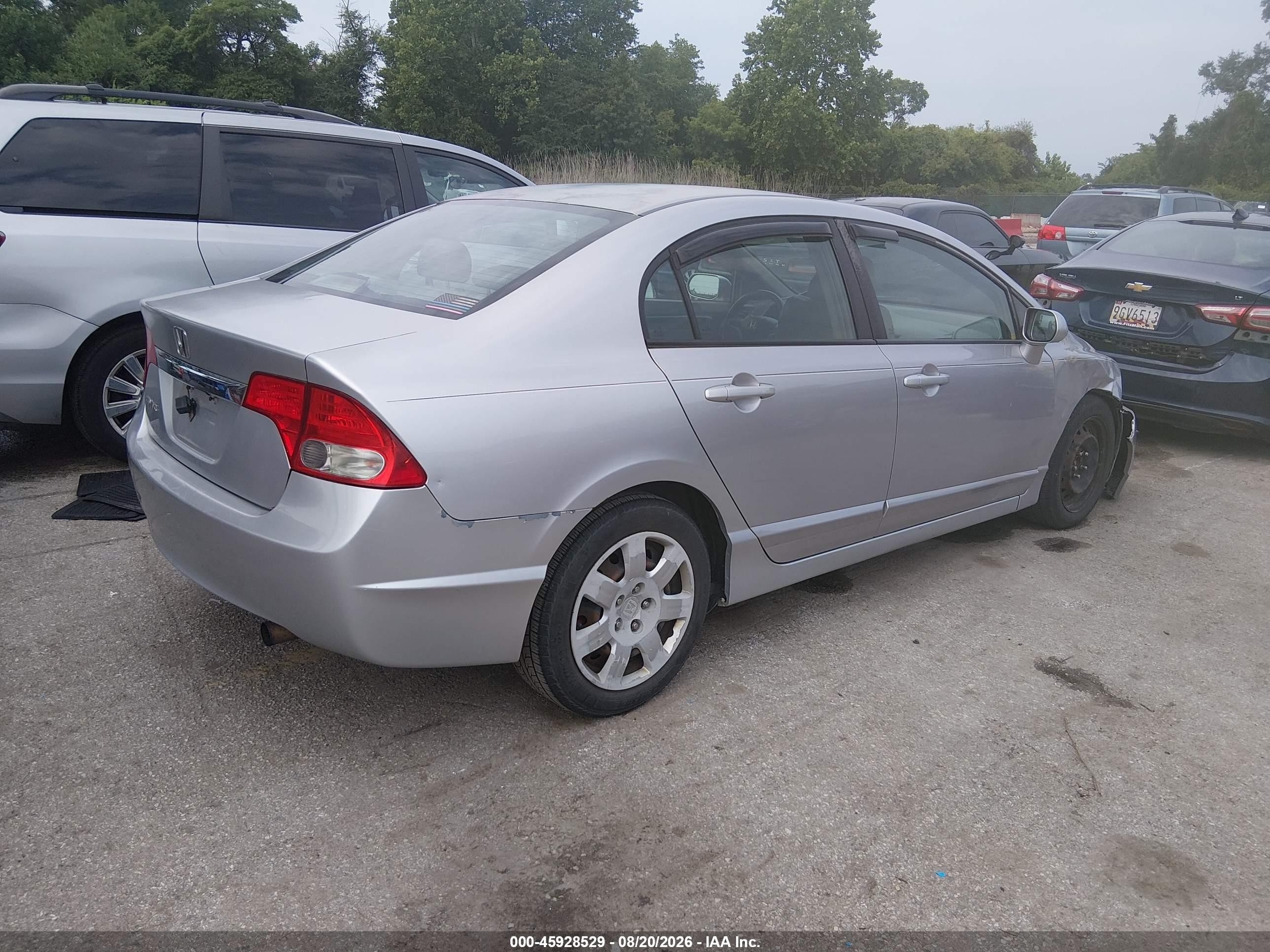 2009 Honda Civic Ex-l Серый vin: 2HGFA16939H325366