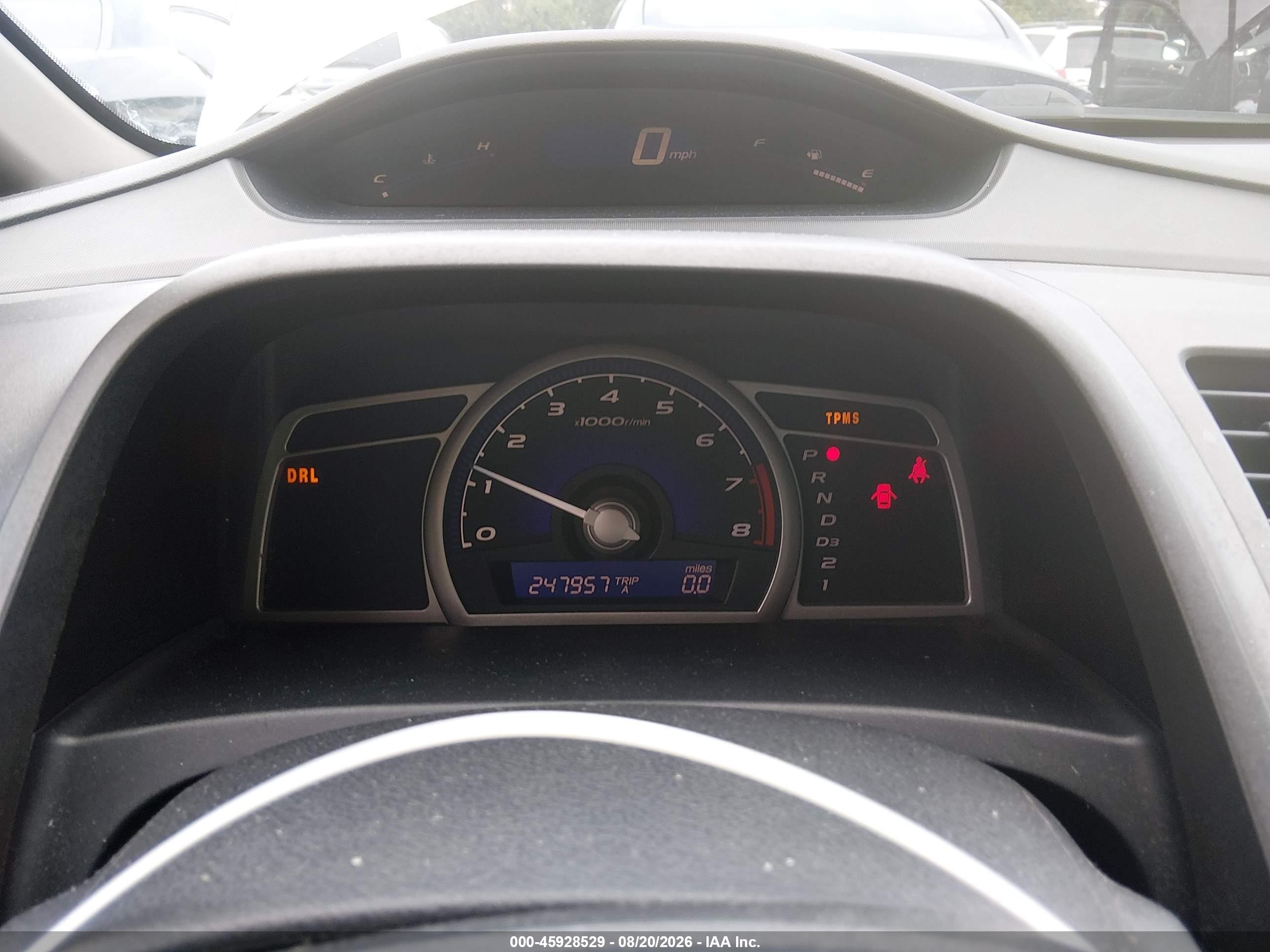 2009 Honda Civic Ex-l Серый vin: 2HGFA16939H325366