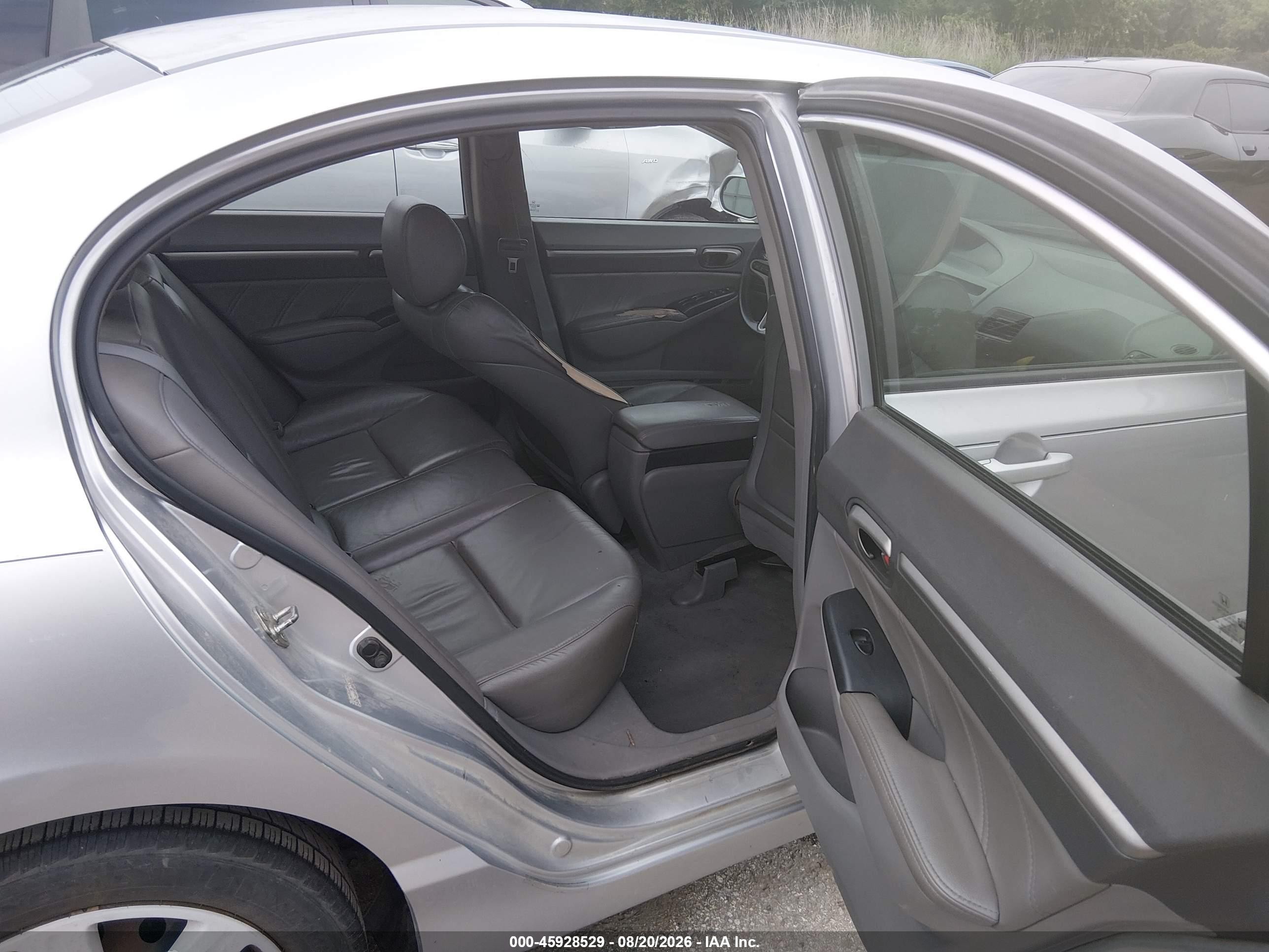 2009 Honda Civic Ex-l Серый vin: 2HGFA16939H325366
