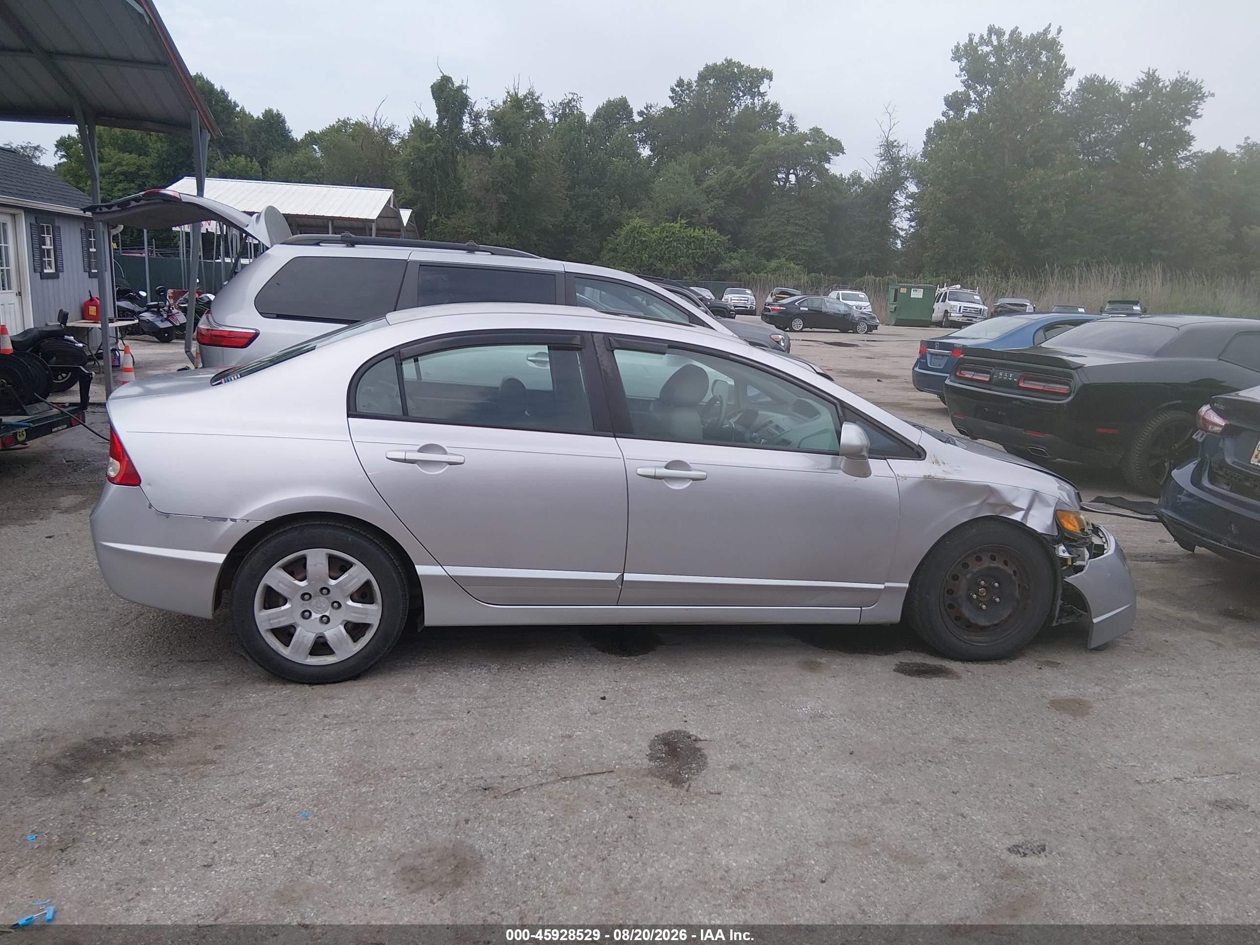 2009 Honda Civic Ex-l Серый vin: 2HGFA16939H325366