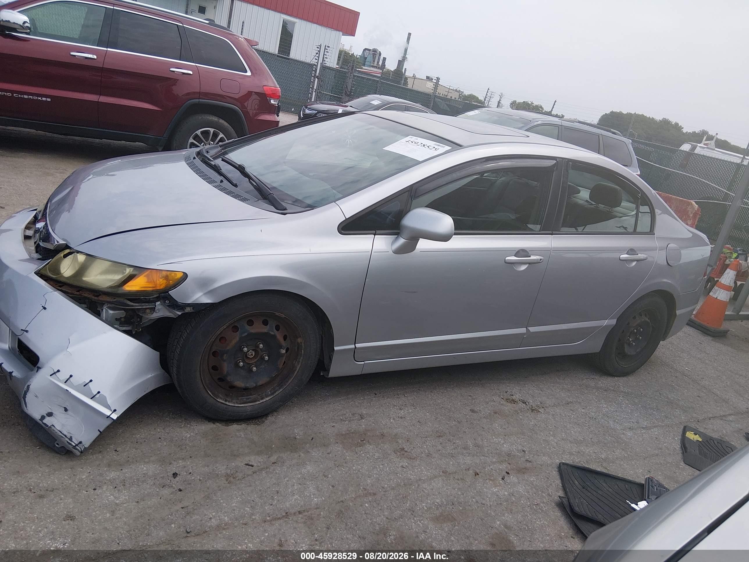2009 Honda Civic Ex-l Серый vin: 2HGFA16939H325366