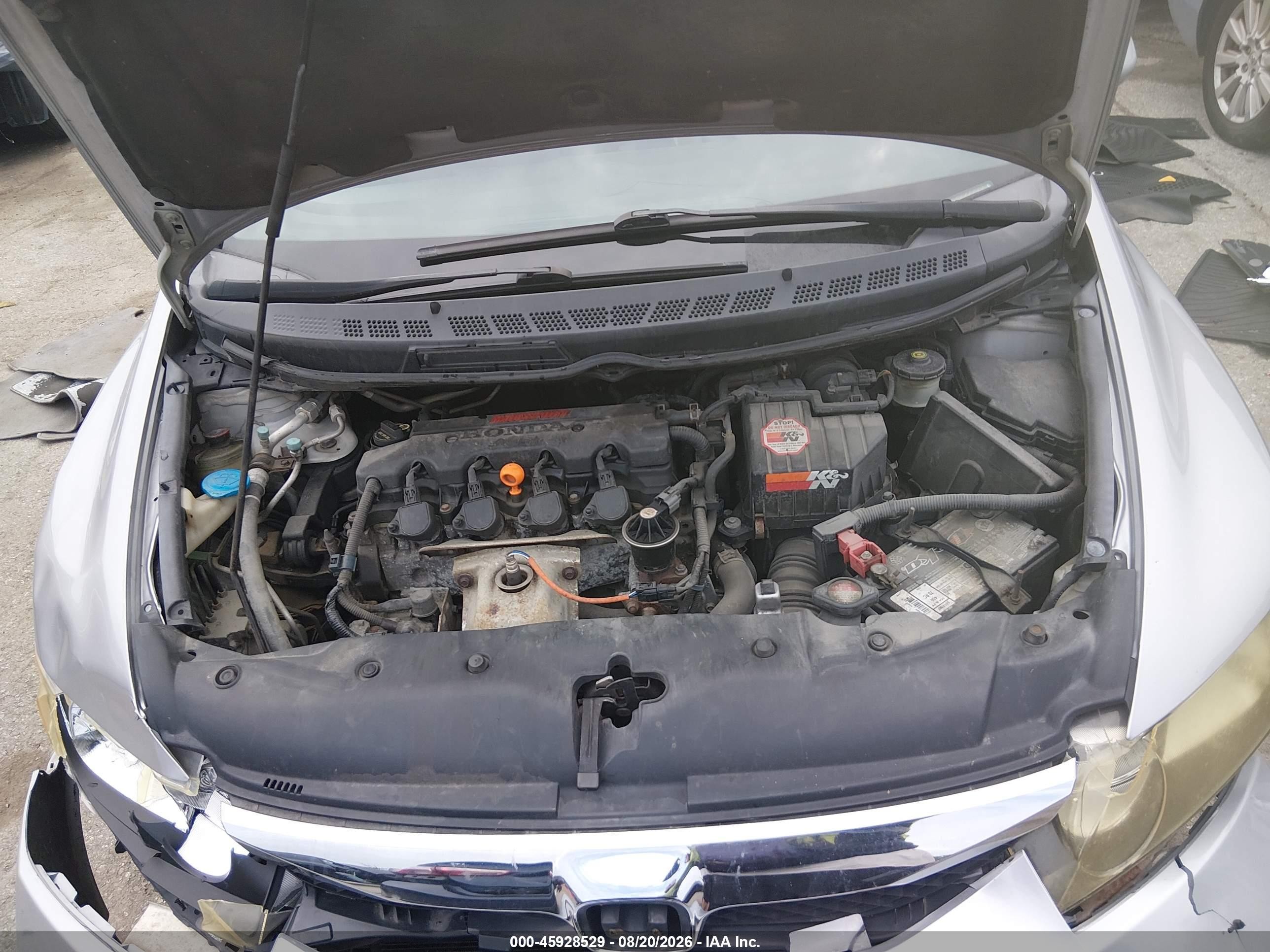 2009 Honda Civic Ex-l Серый vin: 2HGFA16939H325366