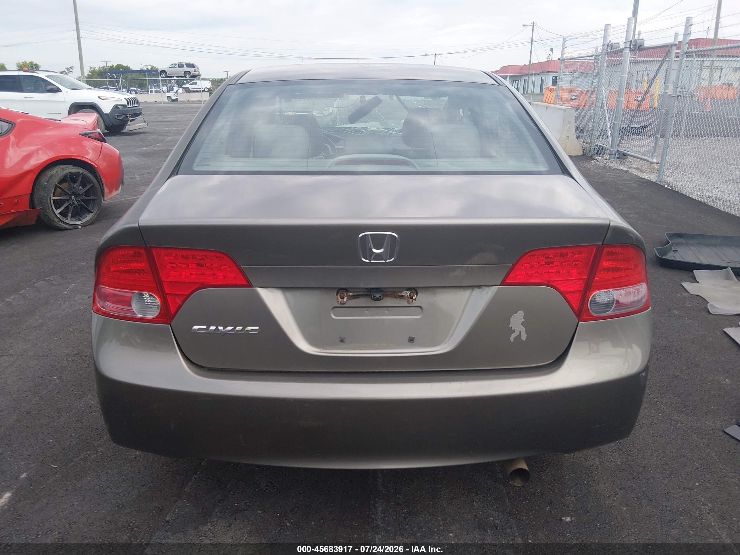 2008 Honda Civic Ex-l Gray vin: 2HGFA16948H321339