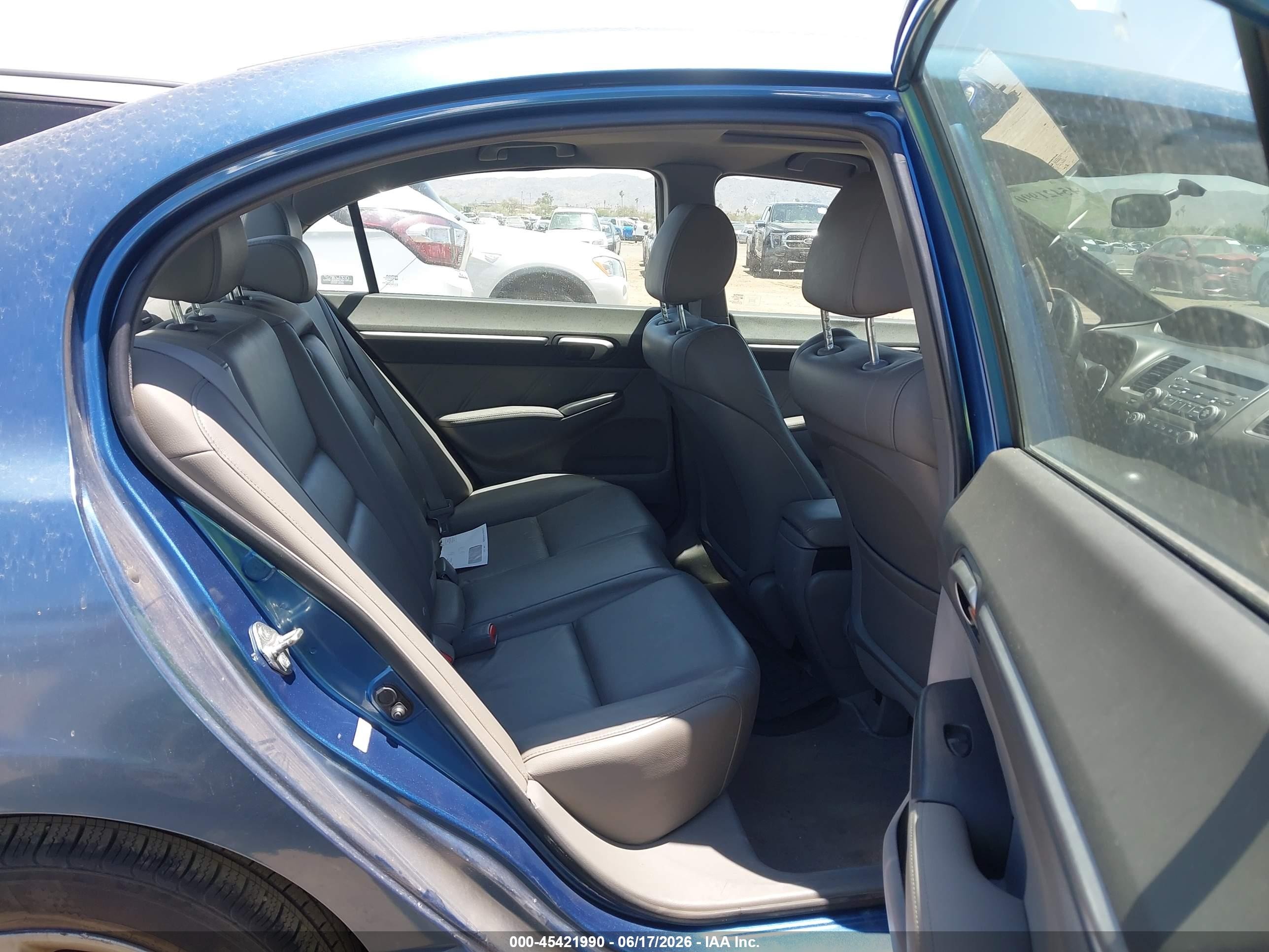 2008 Honda Civic Ex-l Blue vin: 2HGFA16948H518561