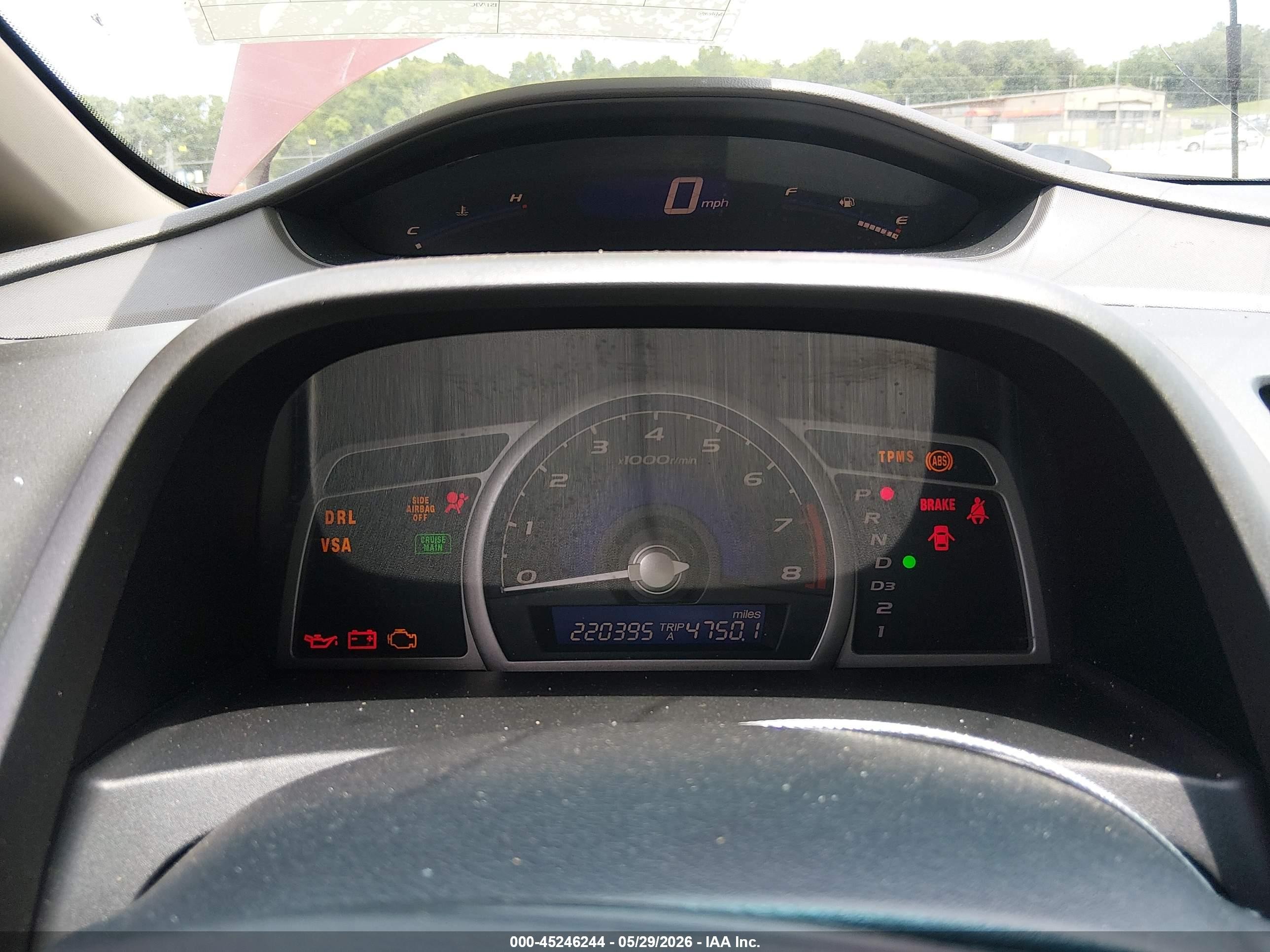 2009 Honda Civic Ex-l Красный vin: 2HGFA16949H343424