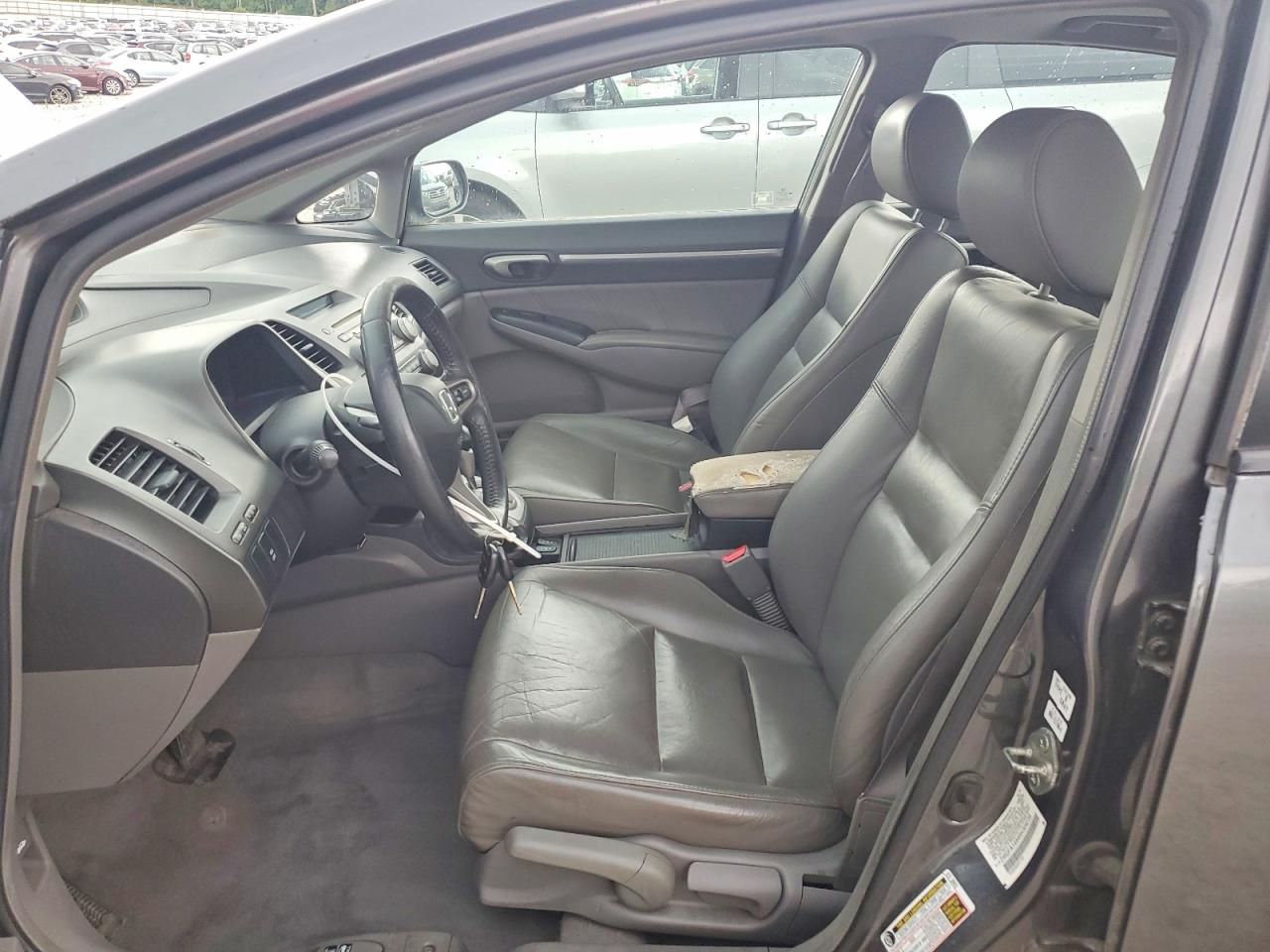 2009 Honda Civic Exl Gray vin: 2HGFA16949H504239
