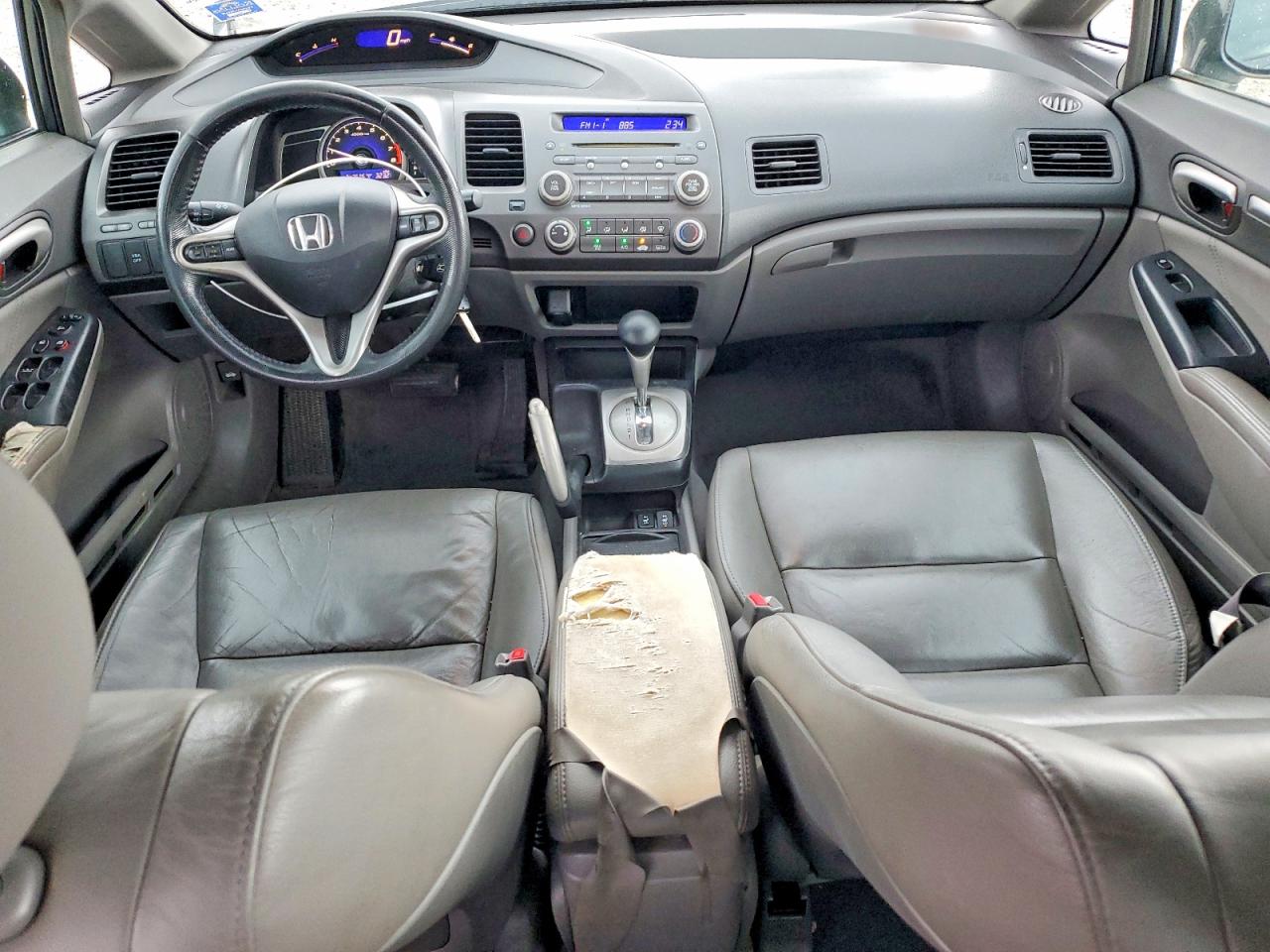 2009 Honda Civic Exl Gray vin: 2HGFA16949H504239