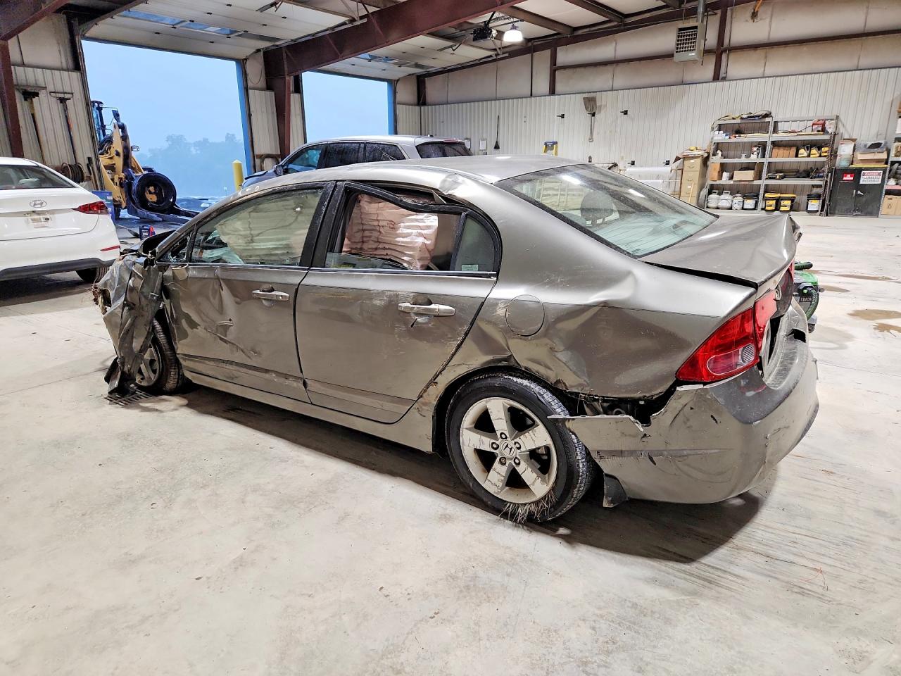 2008 Honda Civic Exl Silver vin: 2HGFA16968H340099