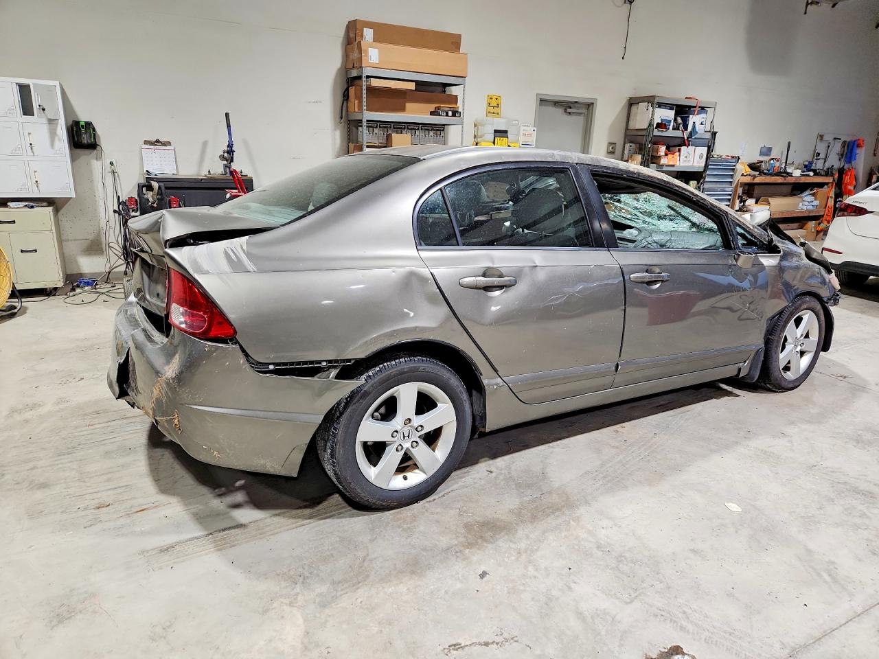 2008 Honda Civic Exl Silver vin: 2HGFA16968H340099