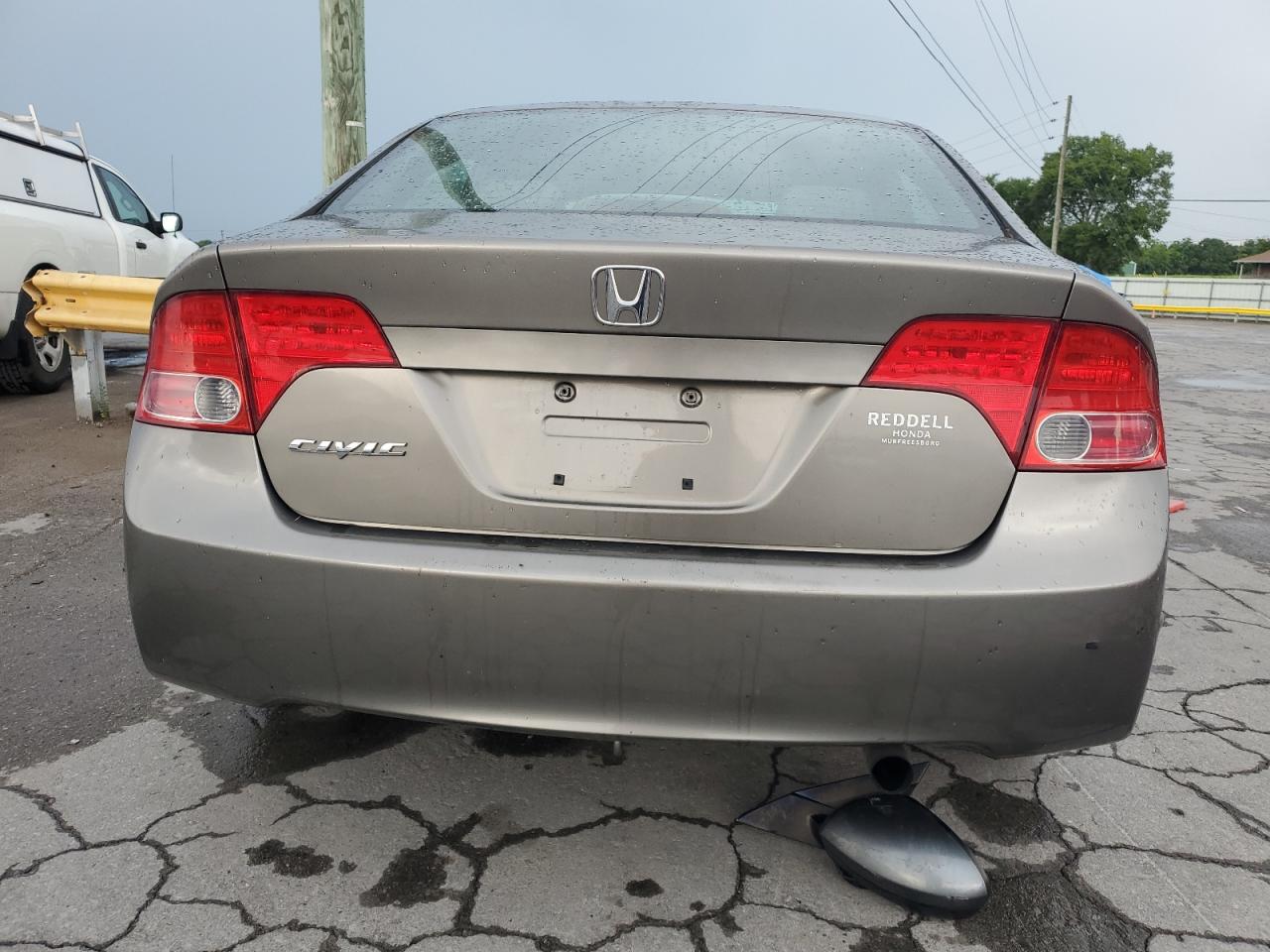 2008 Honda Civic Gray vin: 2HGFA16968H351507