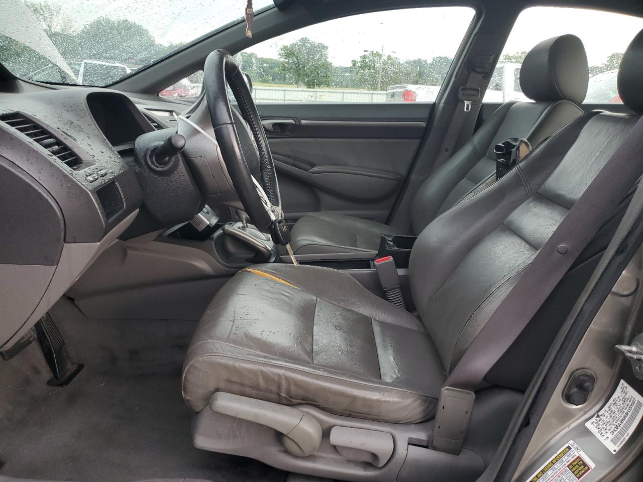 2008 Honda Civic Gray vin: 2HGFA16968H351507