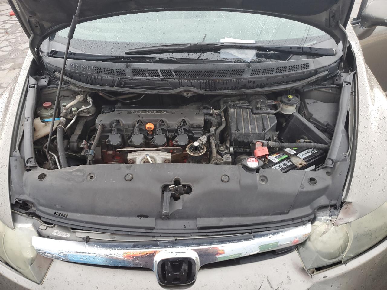 2008 Honda Civic Gray vin: 2HGFA16968H351507
