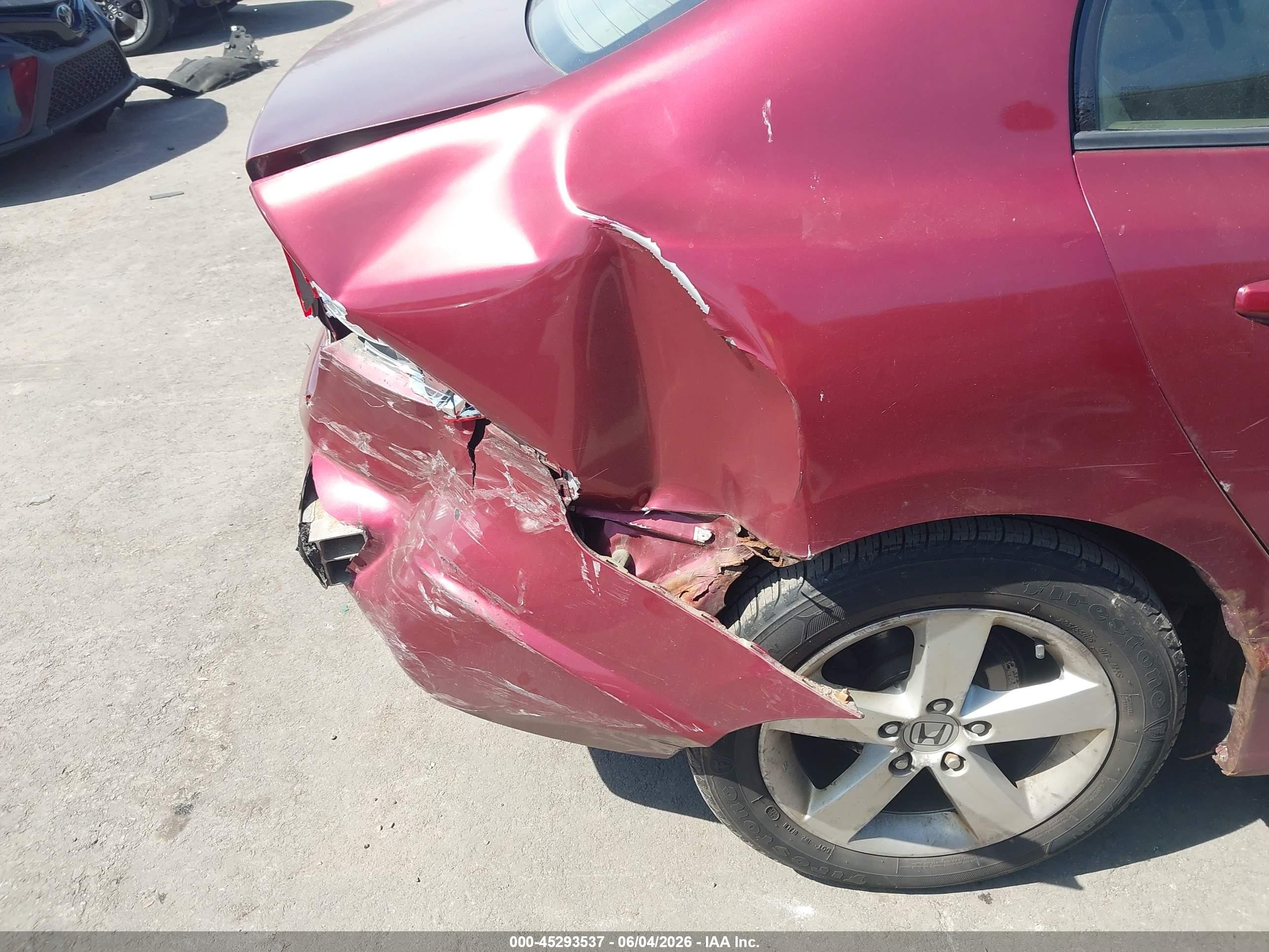 2008 Honda Civic Ex-l Red vin: 2HGFA16978H532874