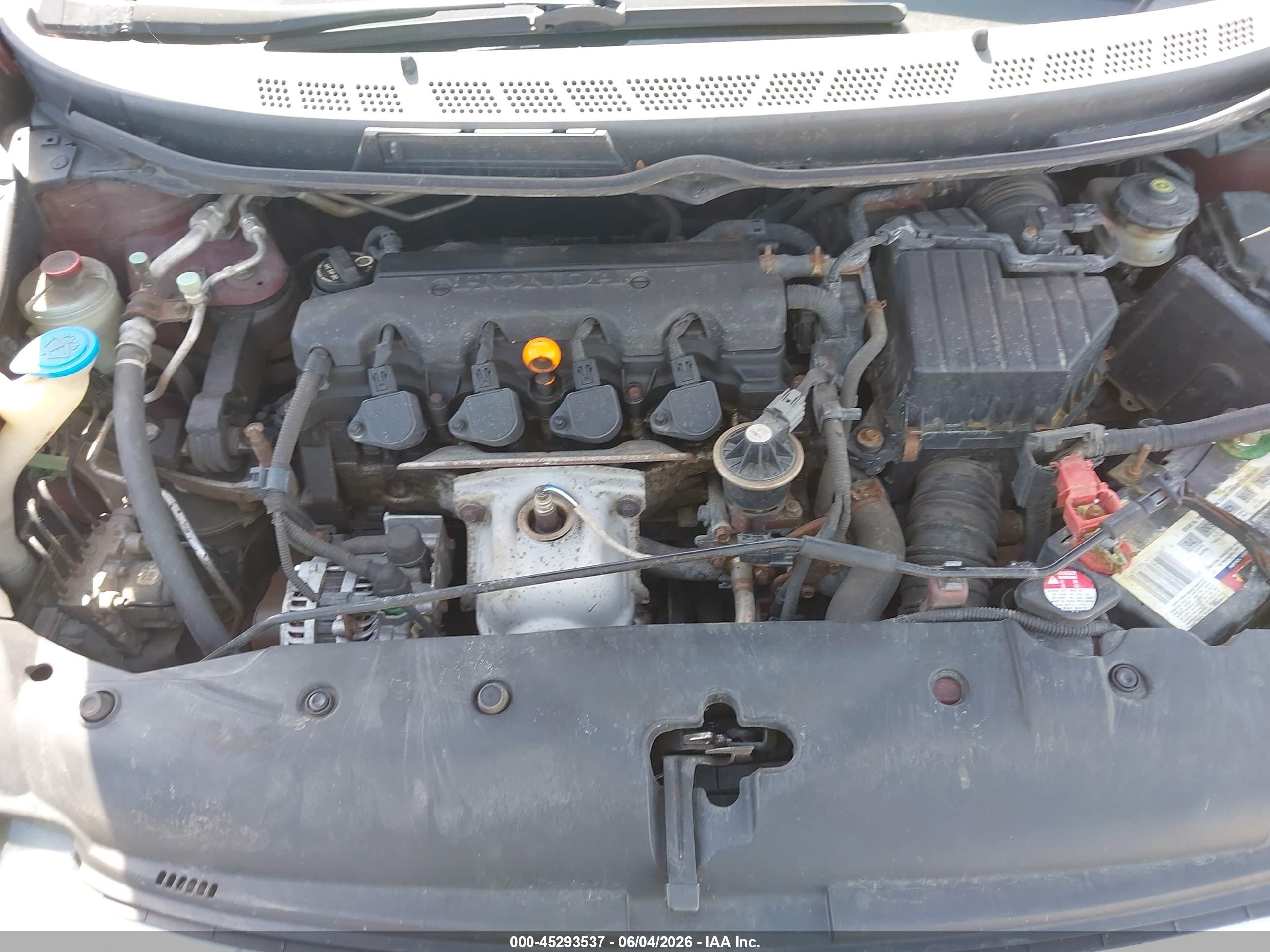 2008 Honda Civic Ex-l Red vin: 2HGFA16978H532874