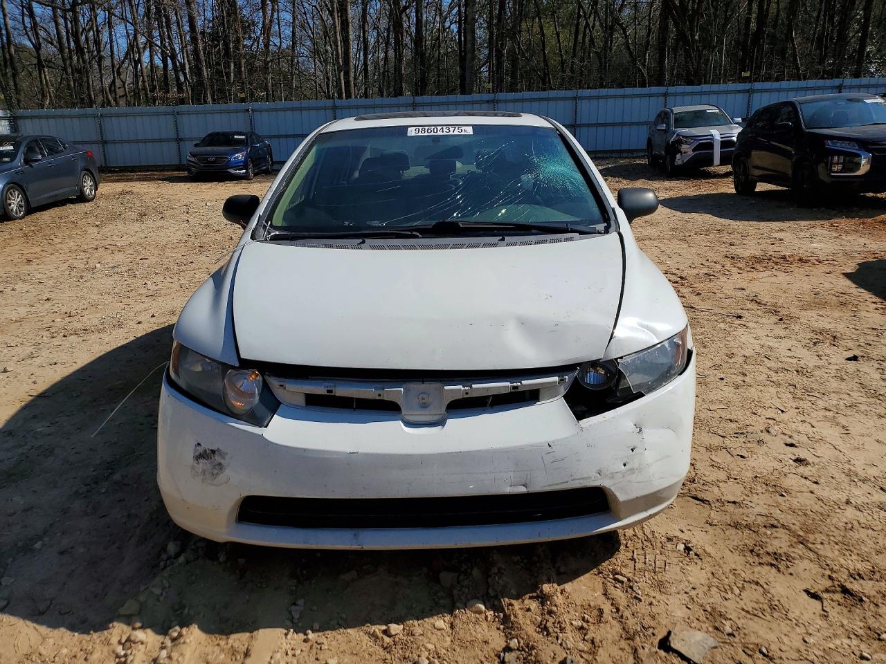 2008 Honda Civic Exl White vin: 2HGFA16978H534107