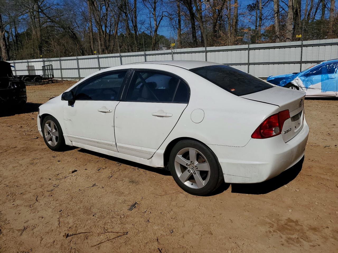 2008 Honda Civic Exl White vin: 2HGFA16978H534107