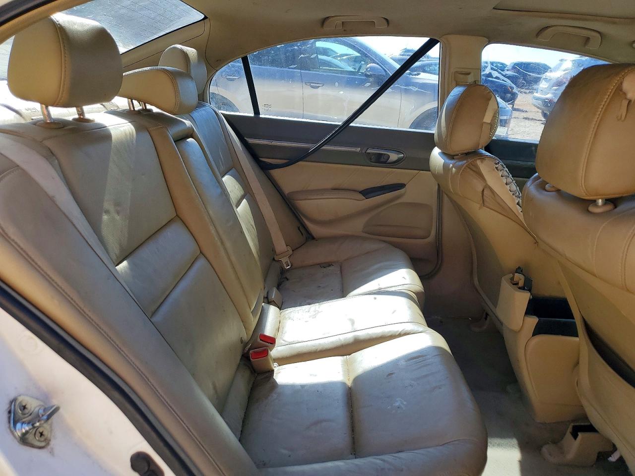 2008 Honda Civic Exl White vin: 2HGFA16978H534107
