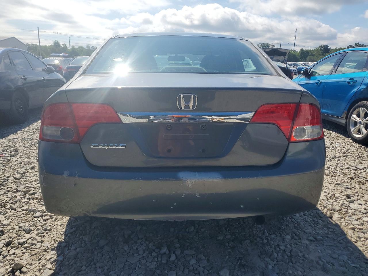 2009 Honda Civic Exl Gray vin: 2HGFA16979H334460