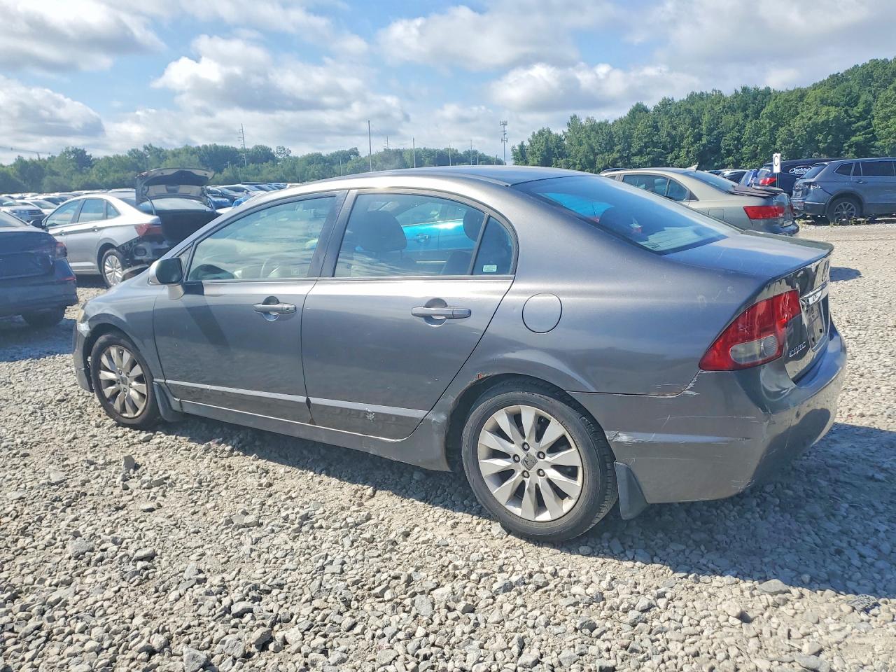 2009 Honda Civic Exl Gray vin: 2HGFA16979H334460