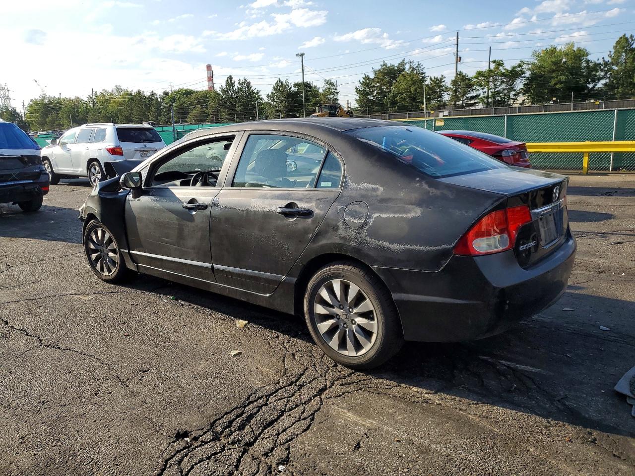 2009 Honda Civic Exl Black vin: 2HGFA16979H518331