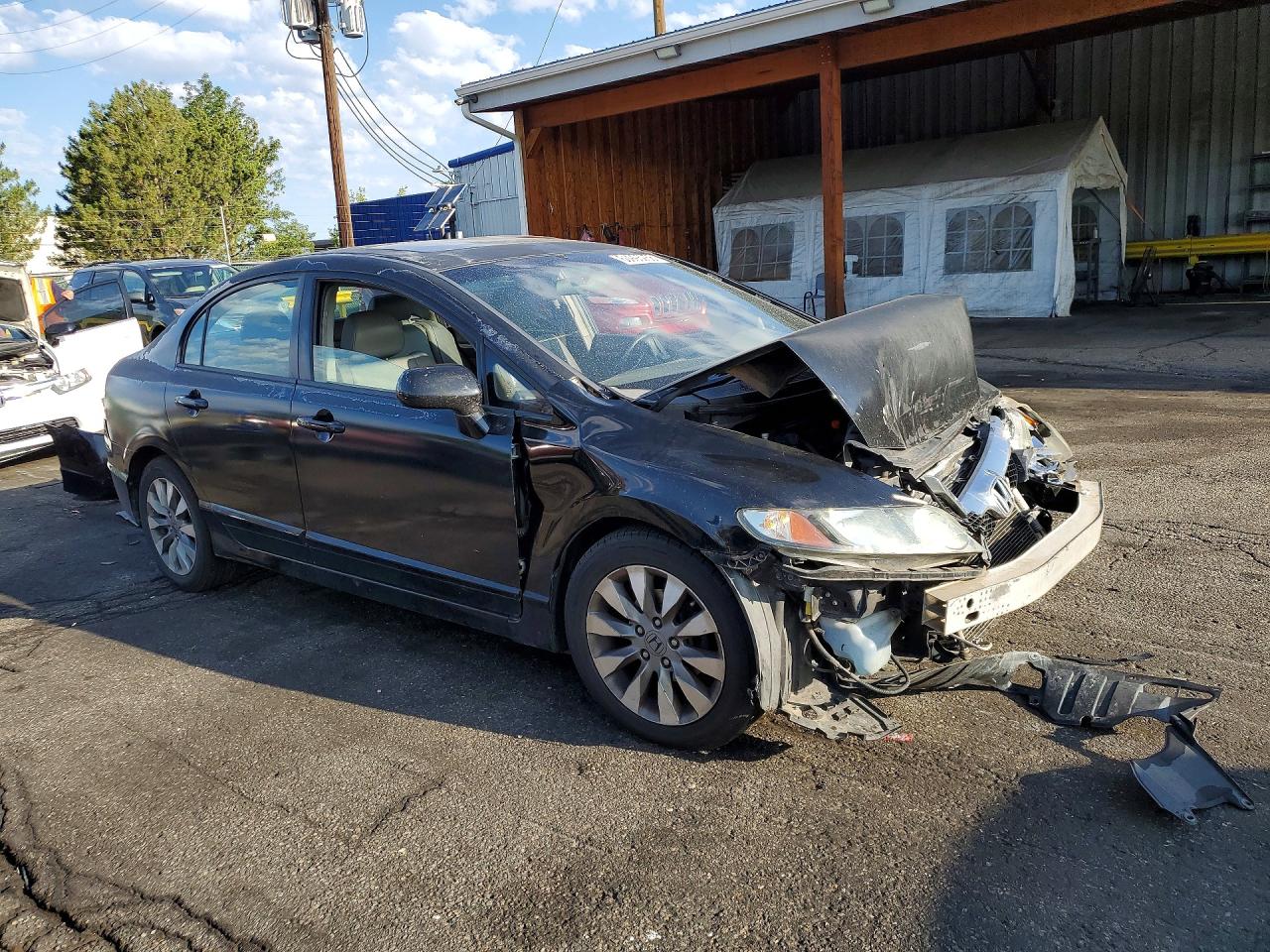 2009 Honda Civic Exl Black vin: 2HGFA16979H518331