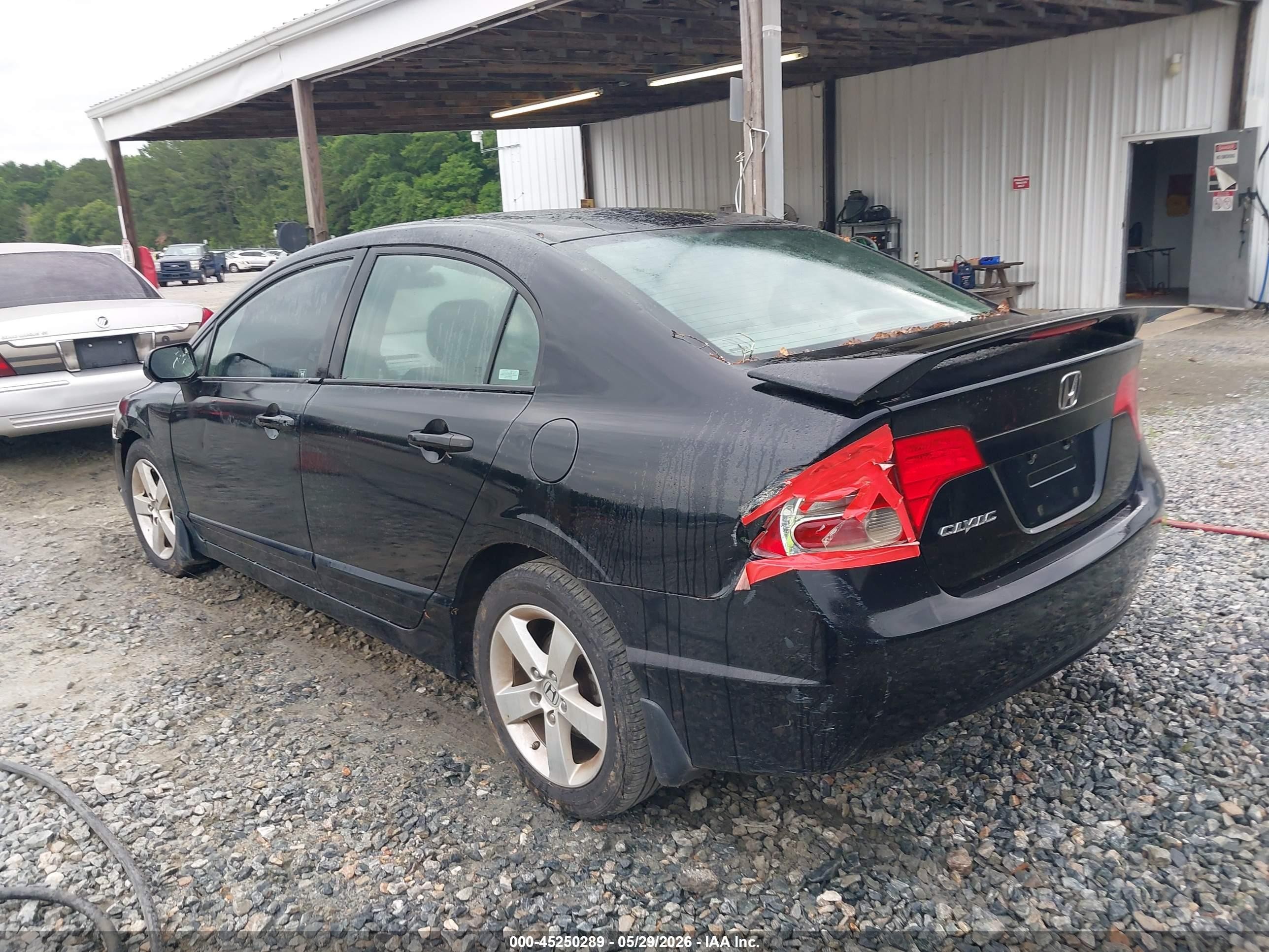 2008 Honda Civic Ex-l Black vin: 2HGFA16988H511872