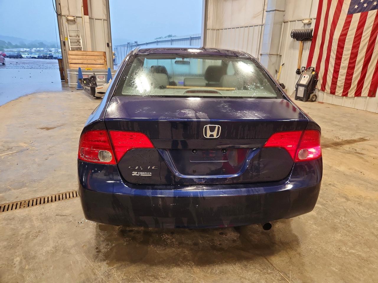 2008 Honda Civic Exl Синий vin: 2HGFA16988H523567