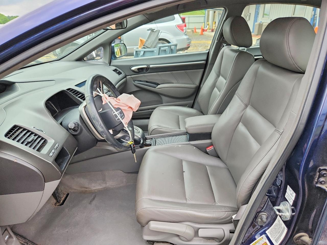 2008 Honda Civic Exl Синий vin: 2HGFA16988H523567