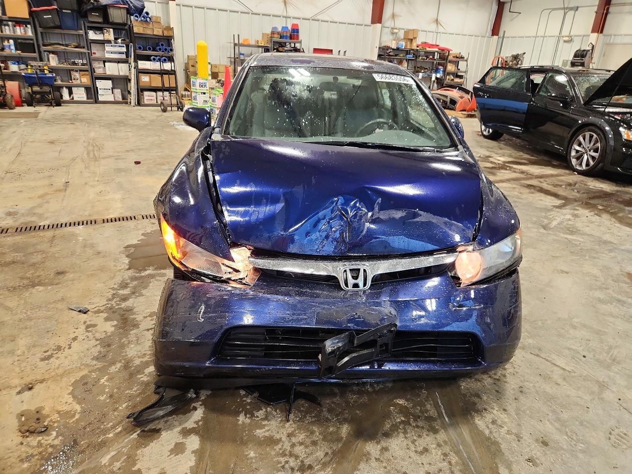 2008 Honda Civic Exl Синий vin: 2HGFA16988H523567