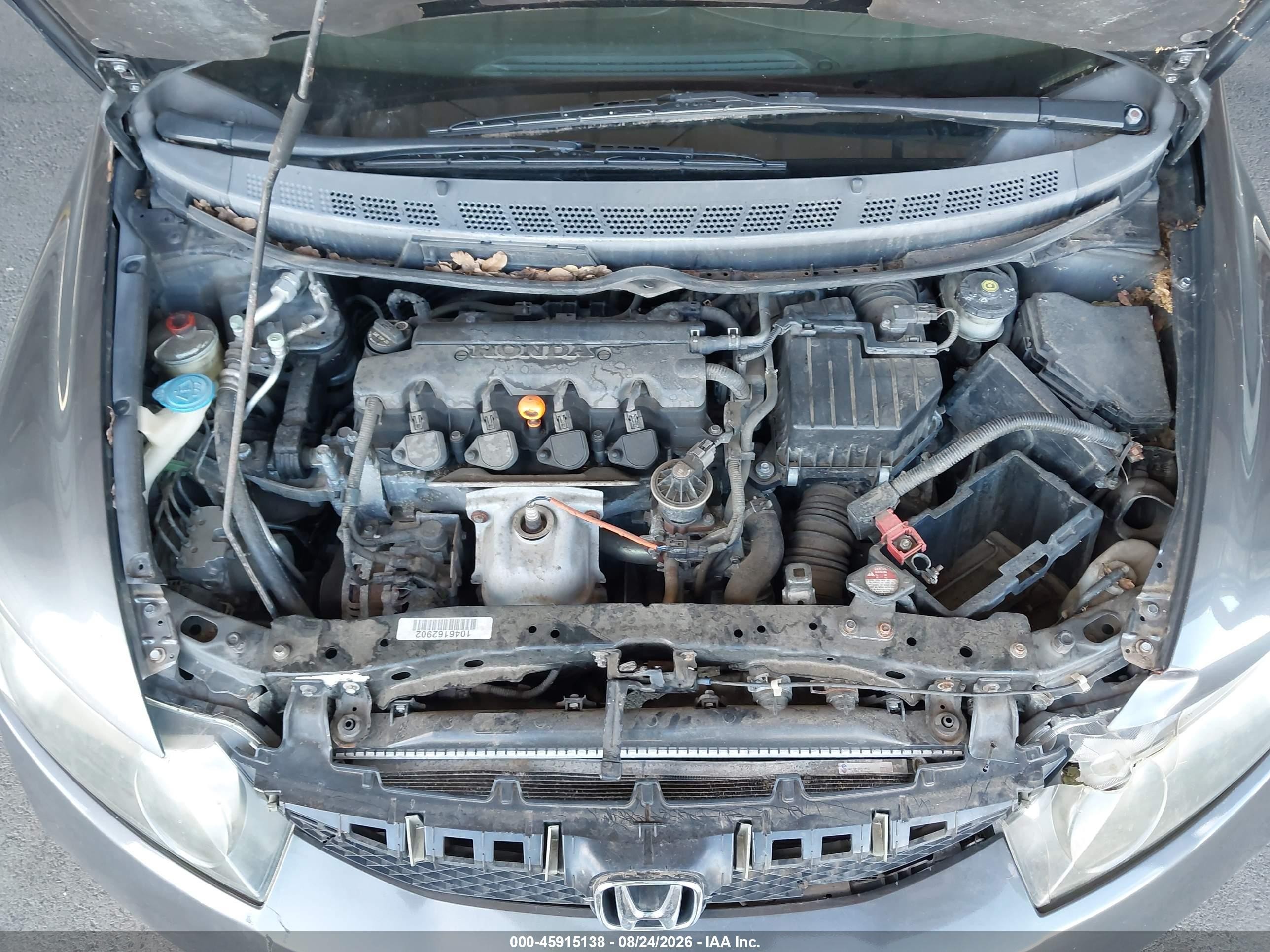 2009 Honda Civic Ex-l Серый vin: 2HGFA16989H353180