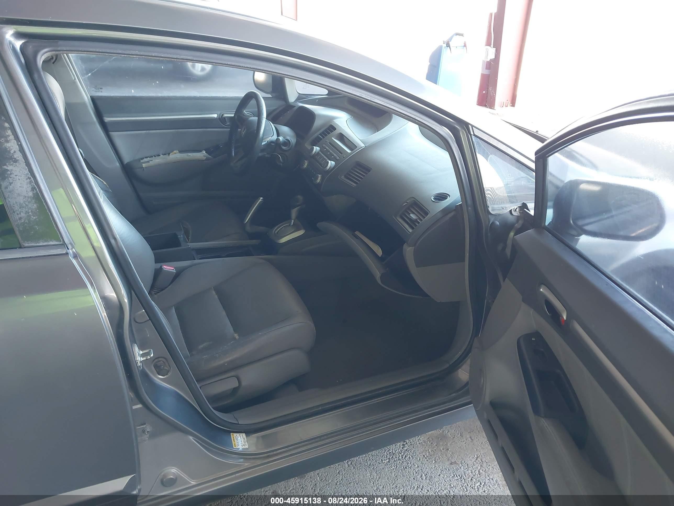2009 Honda Civic Ex-l Серый vin: 2HGFA16989H353180