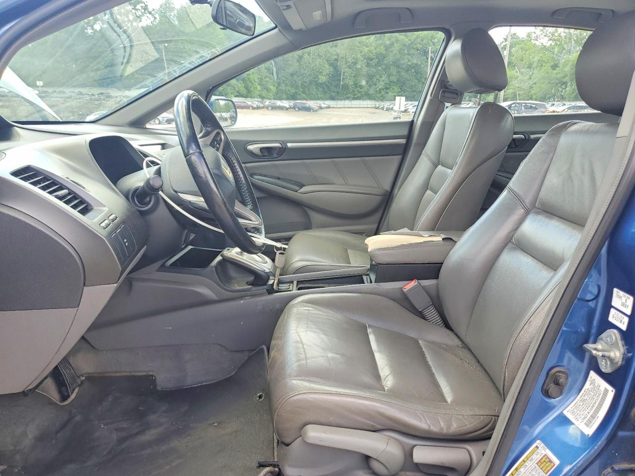 2009 Honda Civic Exl Синий vin: 2HGFA16989H520427