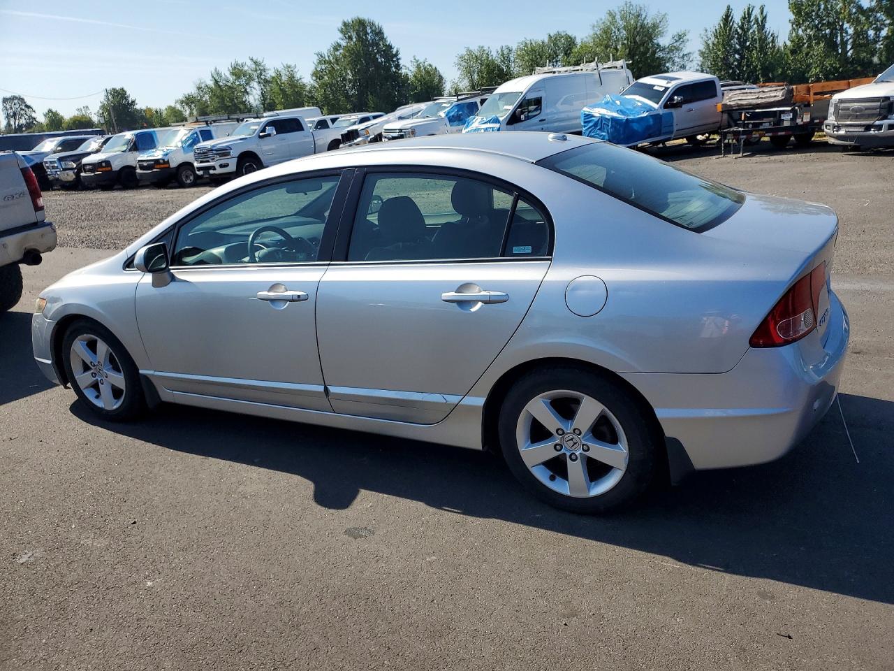 2008 Honda Civic Exl Silver vin: 2HGFA16998H305718