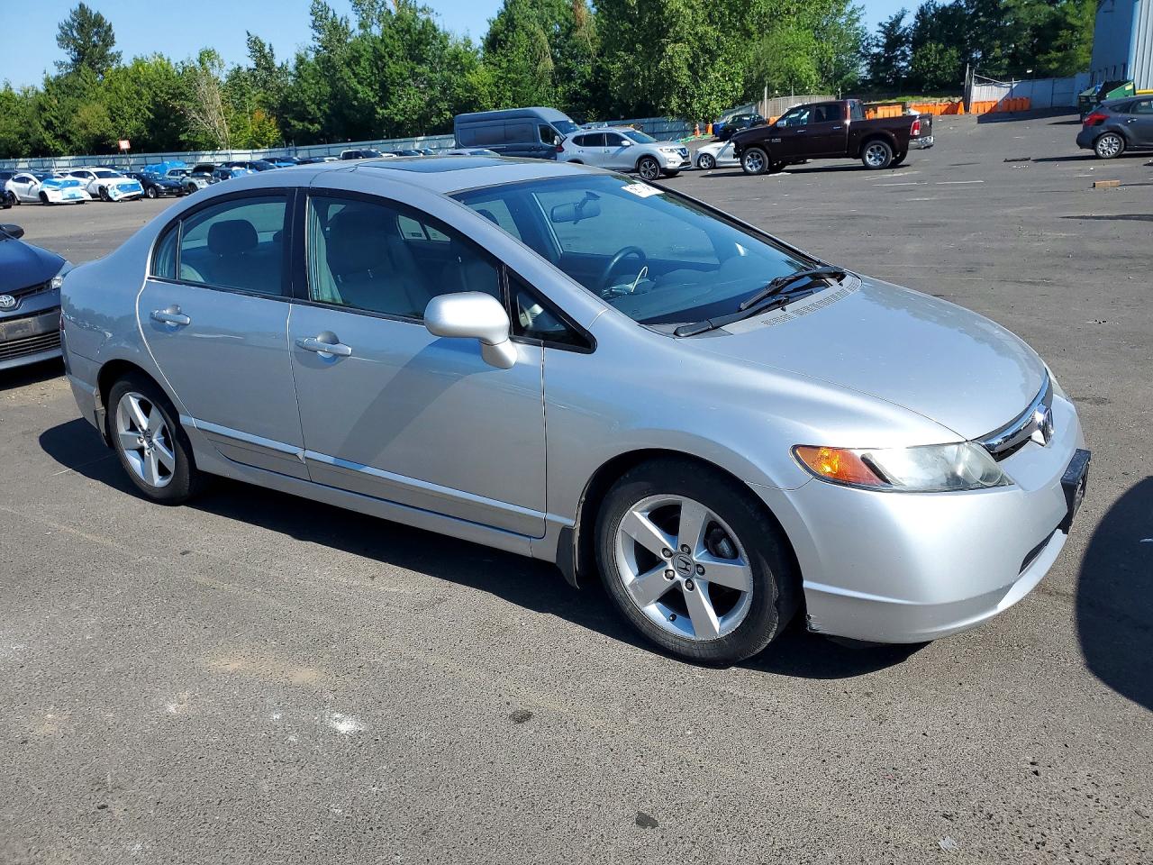 2008 Honda Civic Exl Silver vin: 2HGFA16998H305718