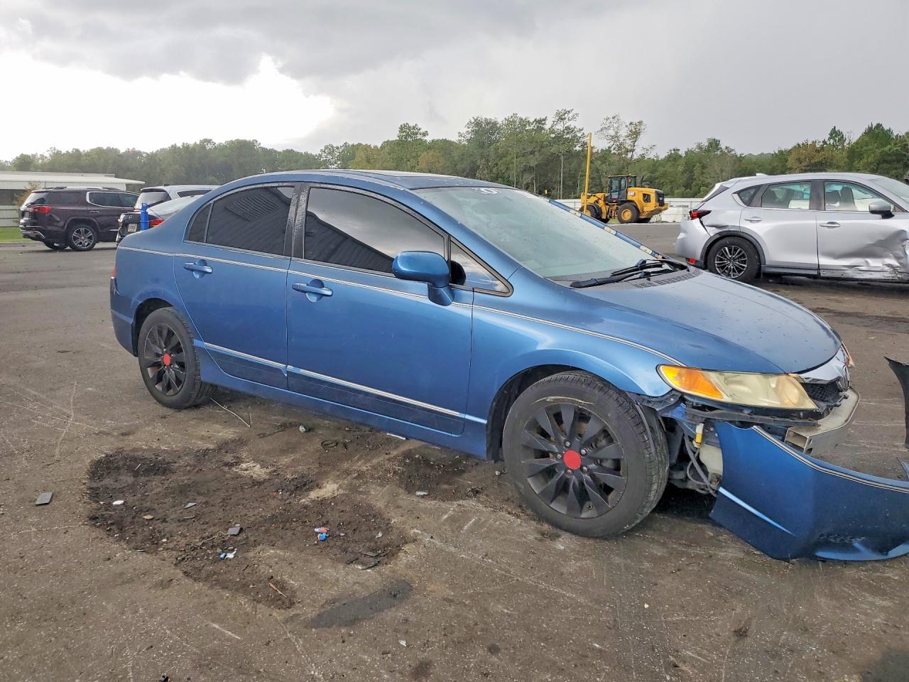 2009 Honda Civic Exl Blue vin: 2HGFA16999H501417
