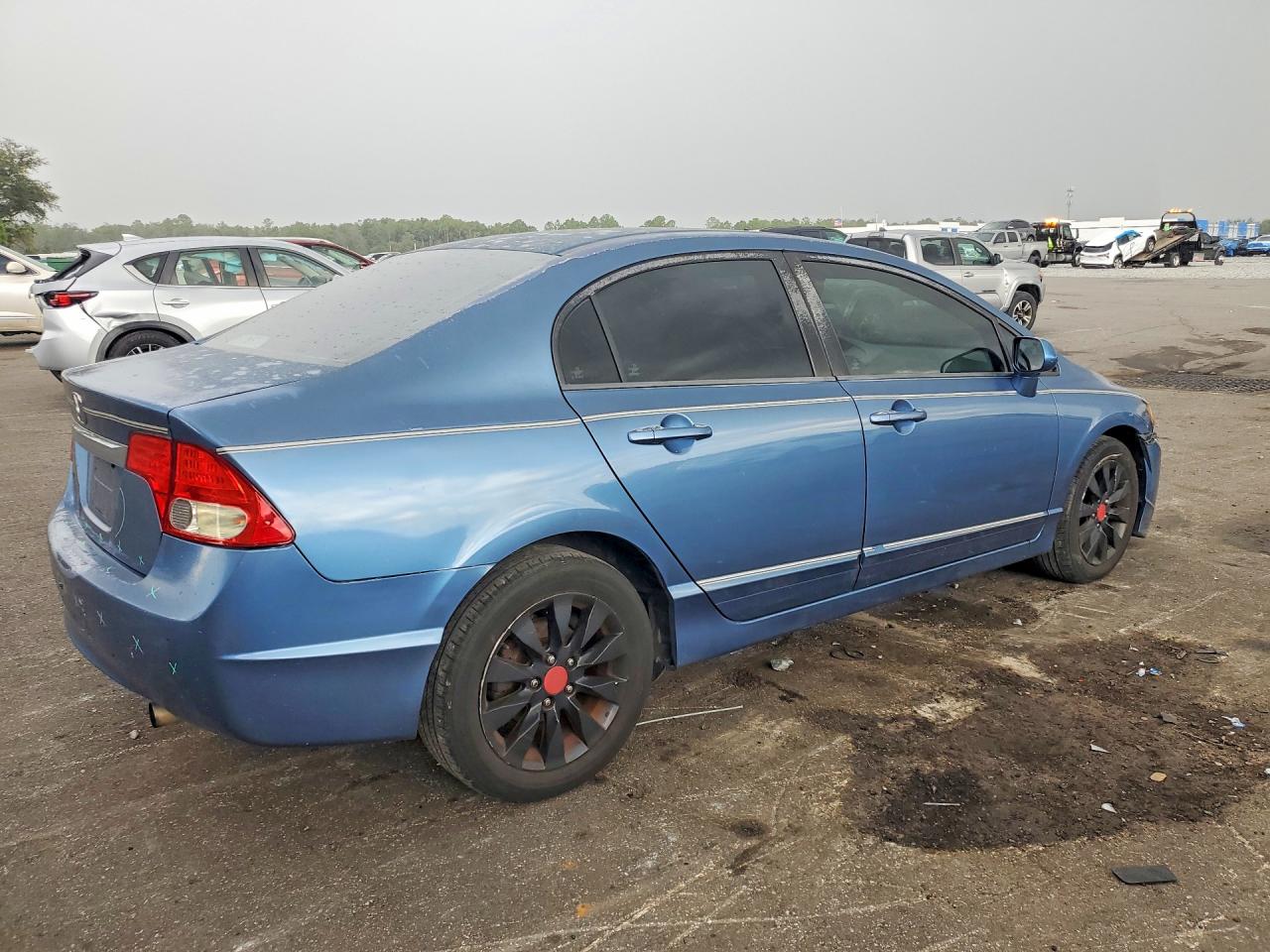 2009 Honda Civic Exl Blue vin: 2HGFA16999H501417