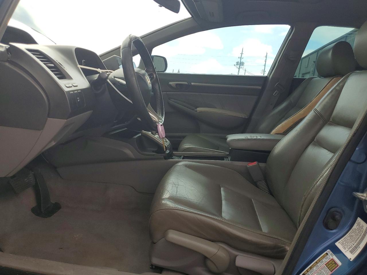 2009 Honda Civic Exl Blue vin: 2HGFA16999H501417