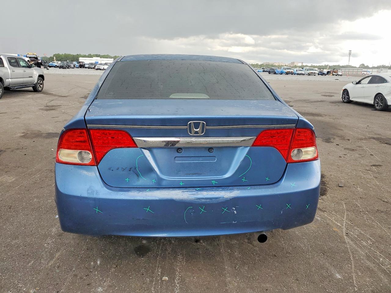2009 Honda Civic Exl Blue vin: 2HGFA16999H501417