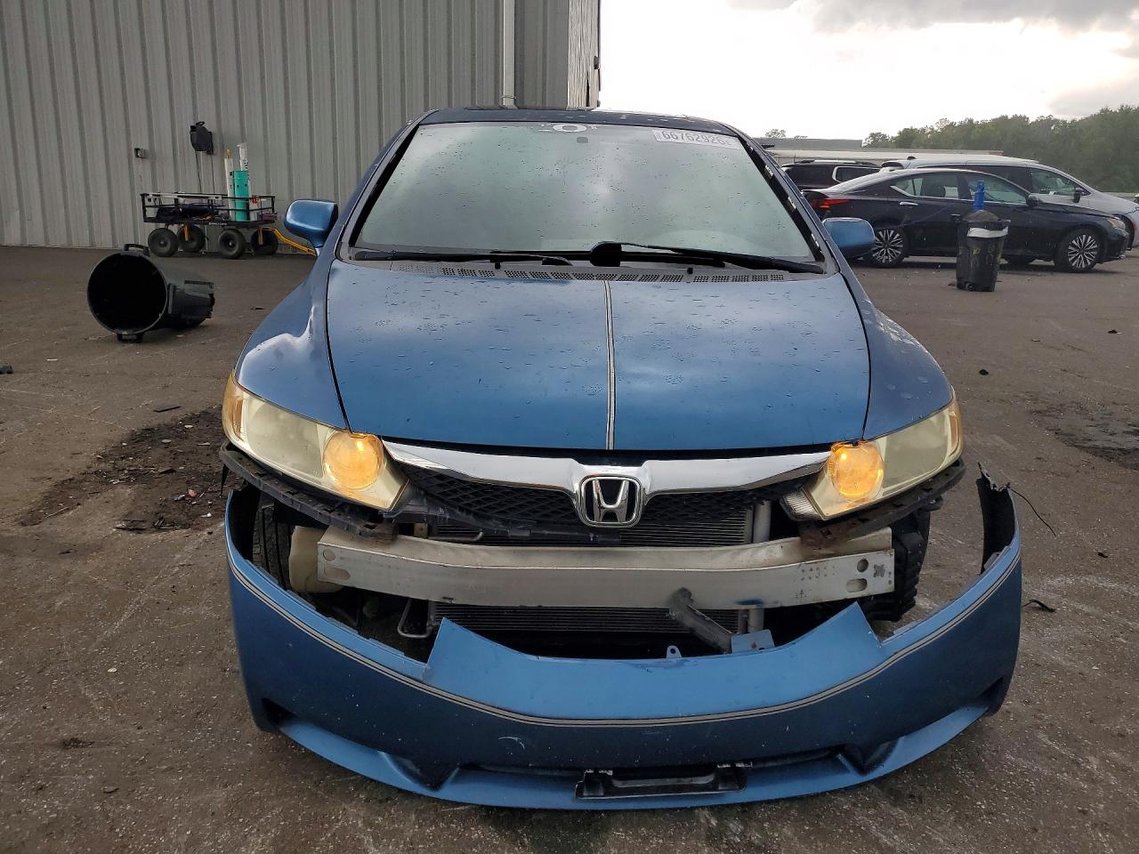 2009 Honda Civic Exl Blue vin: 2HGFA16999H501417