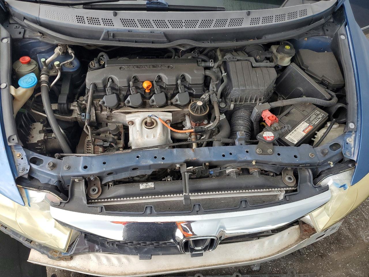 2009 Honda Civic Exl Blue vin: 2HGFA16999H501417