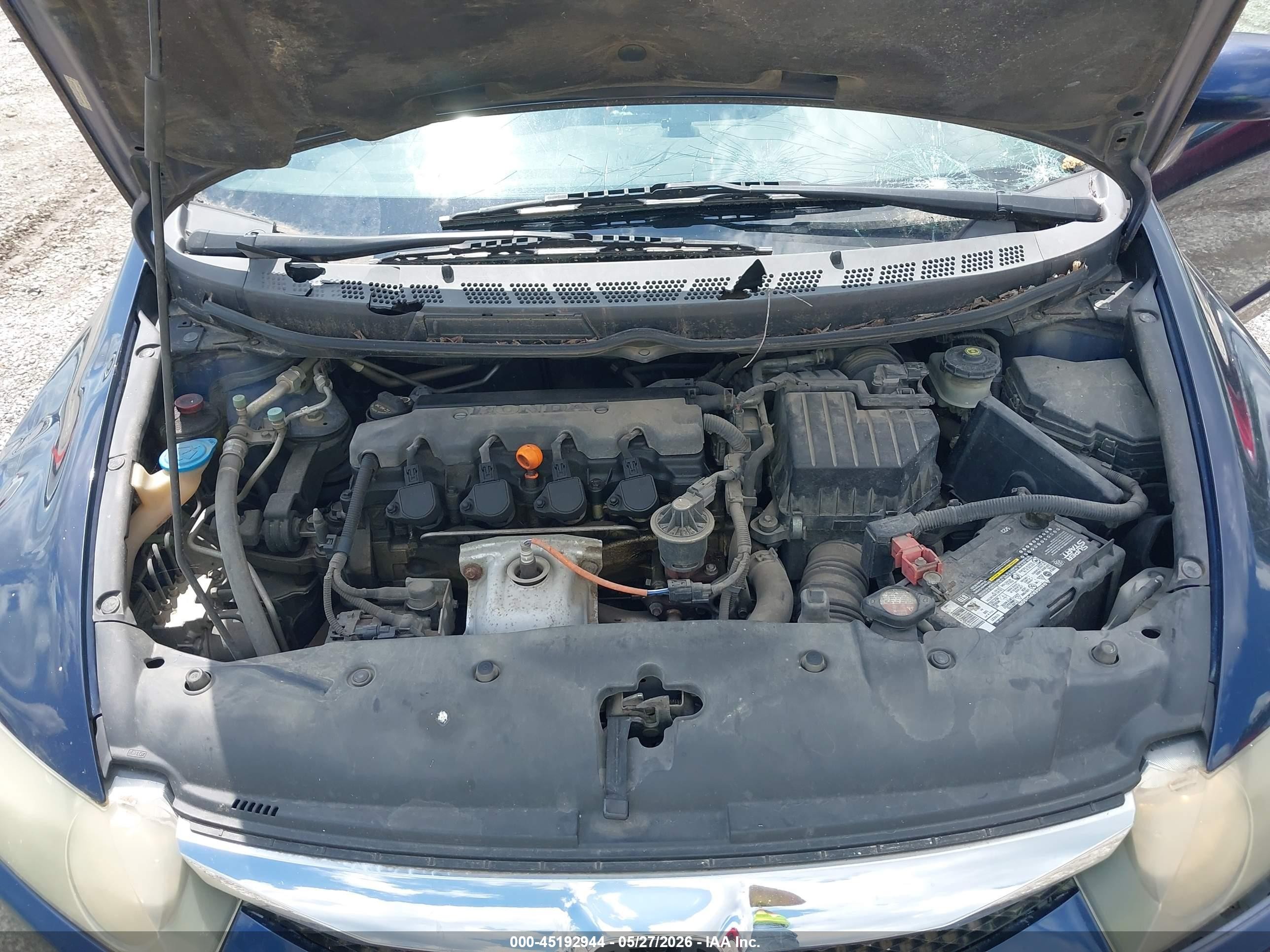 2009 Honda Civic Ex-l Blue vin: 2HGFA16999H512840