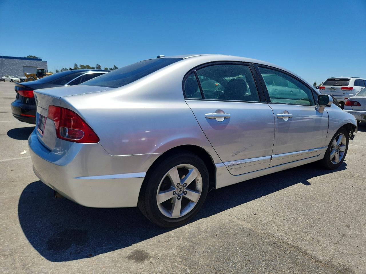 2008 Honda Civic Exl Silver vin: 2HGFA169X8H506026
