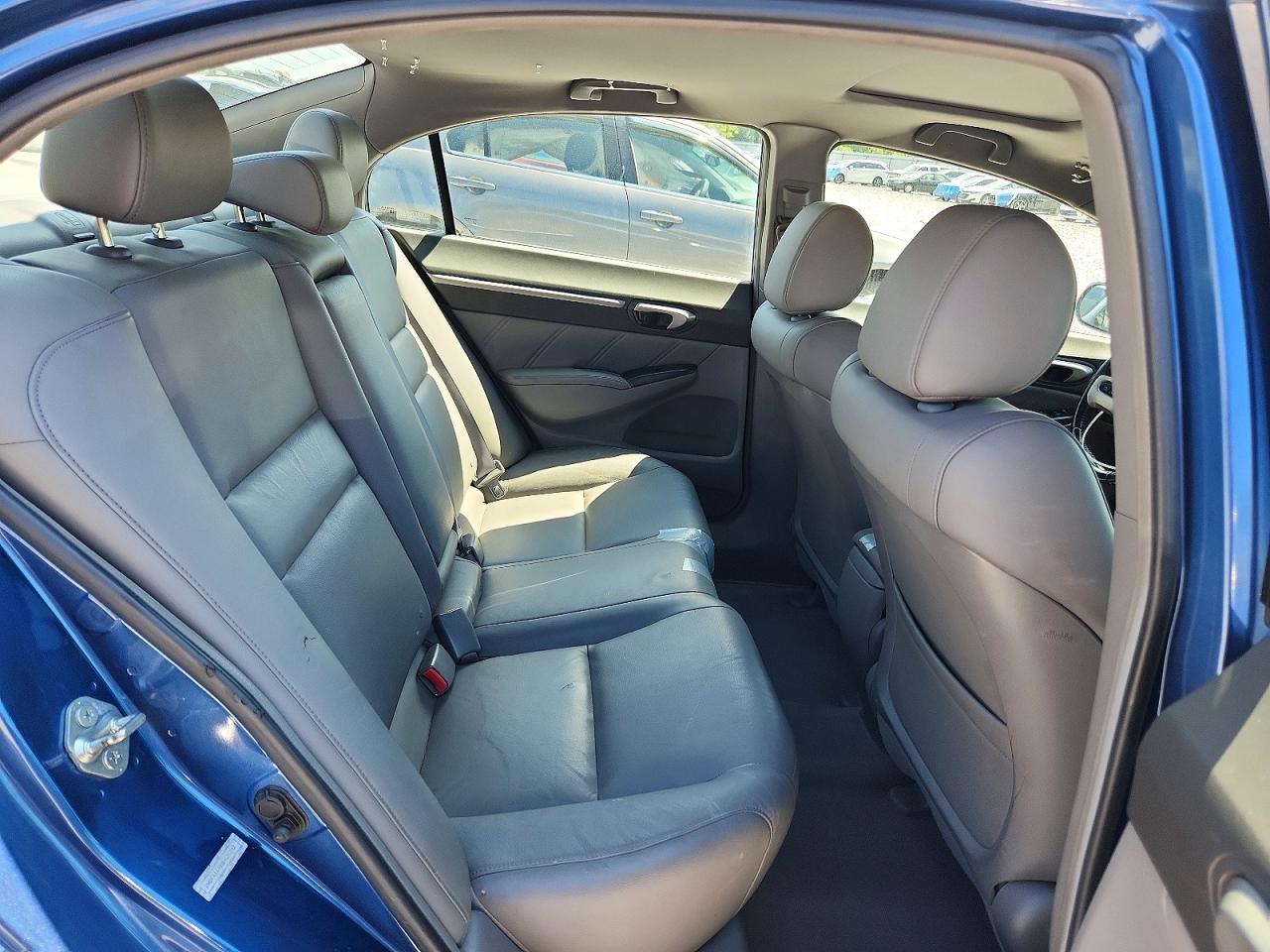 2008 Honda Civic Exl Blue vin: 2HGFA169X8H521237