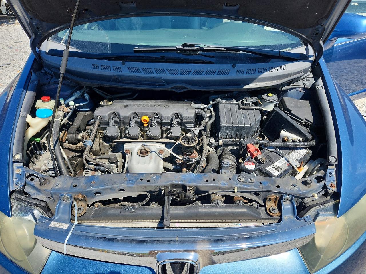 2008 Honda Civic Exl Blue vin: 2HGFA169X8H521237