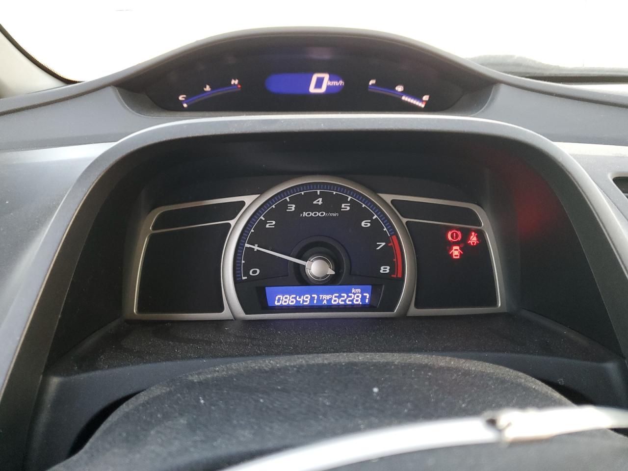 2010 Honda Civic Dx White vin: 2HGFA1E22AH002287